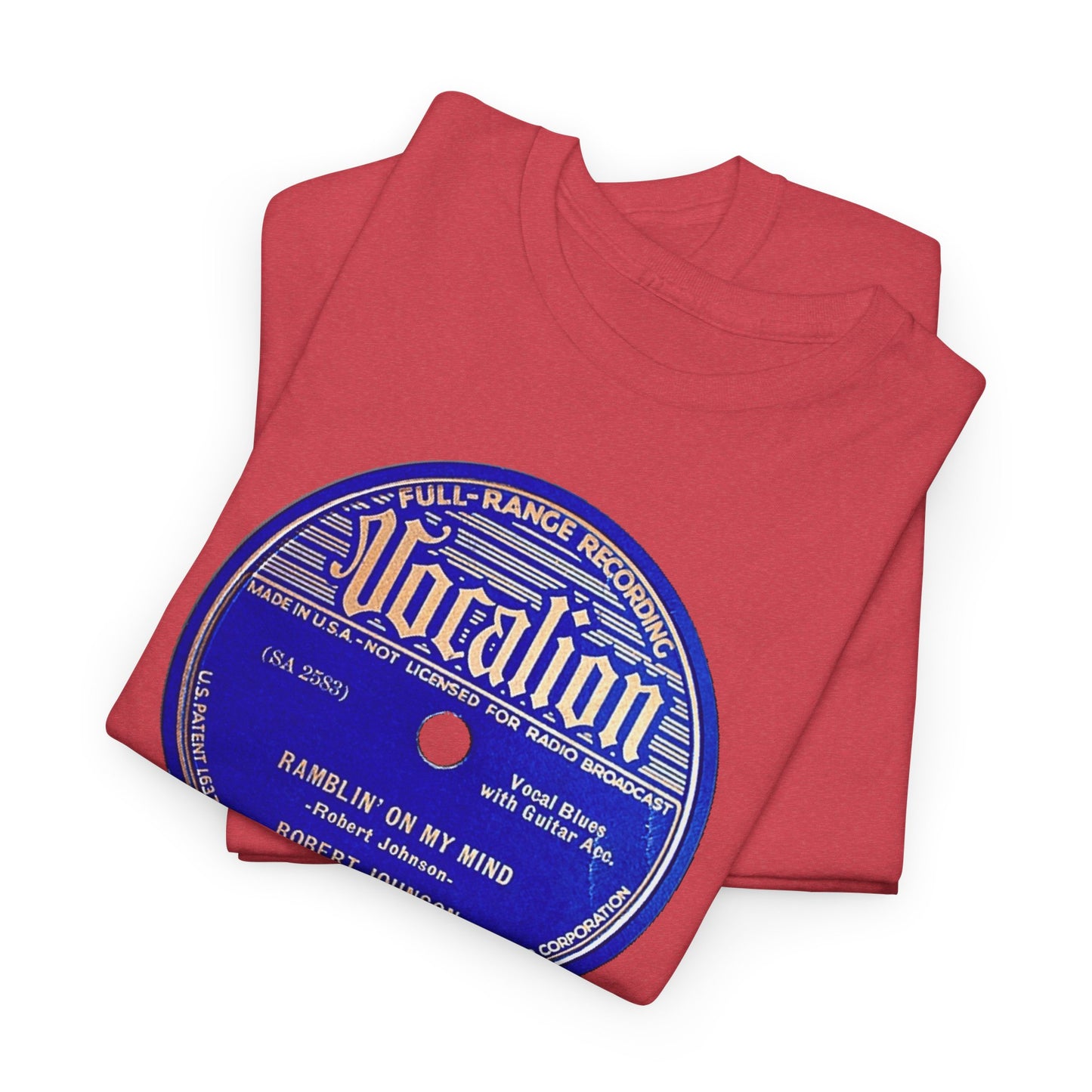 78rpm Tee #99: Robert Johnson Ramblin' On My Mind