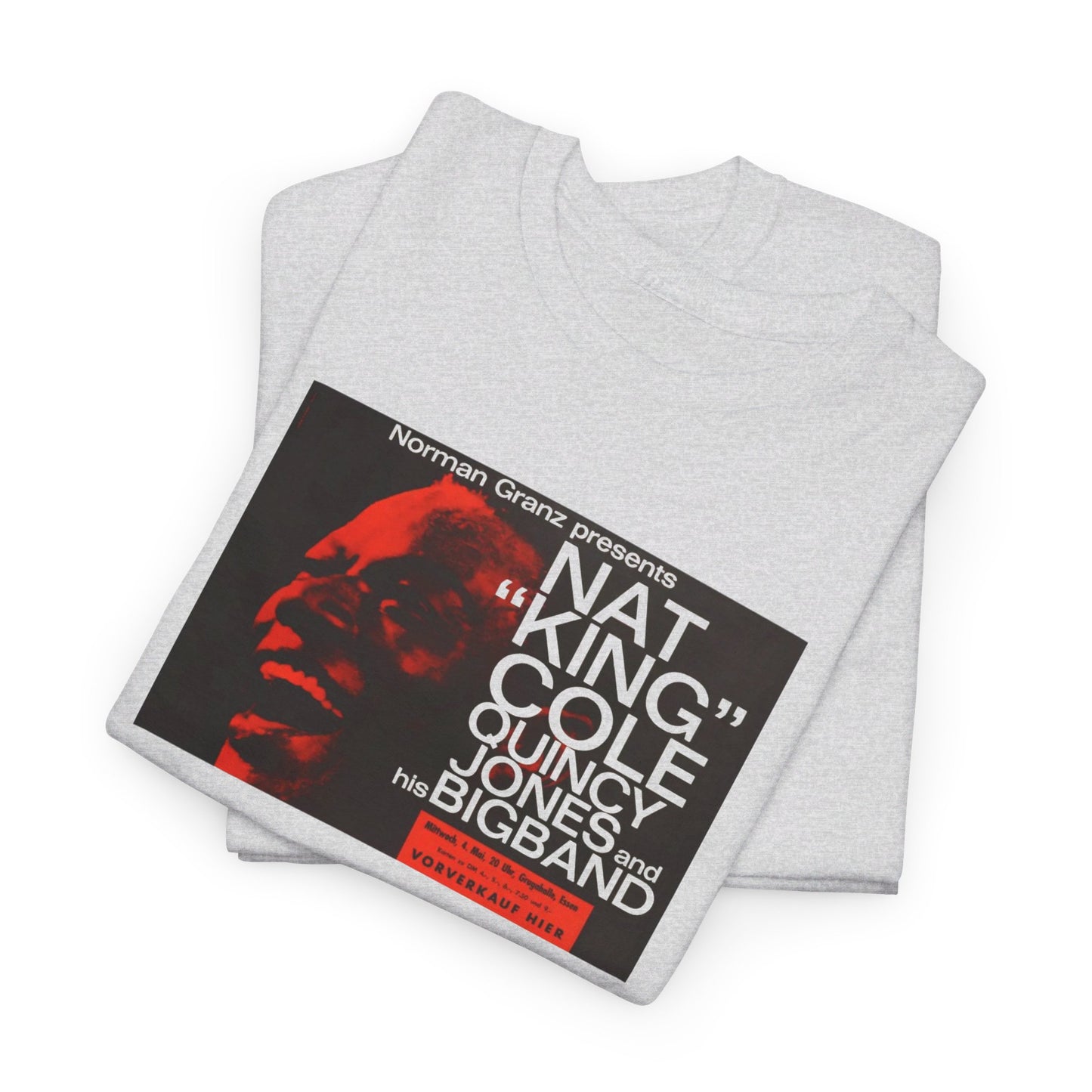 Concert Poster Tee #015: Nat King Cole Quincy Jones