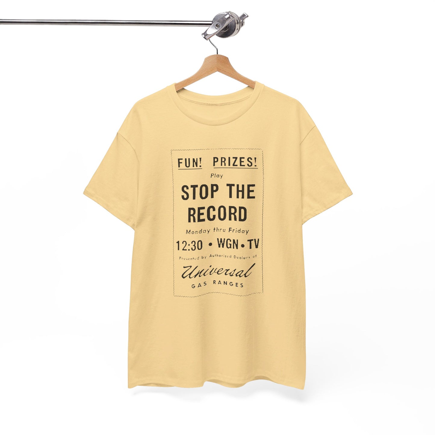 Television Tee #232: Stop The Record