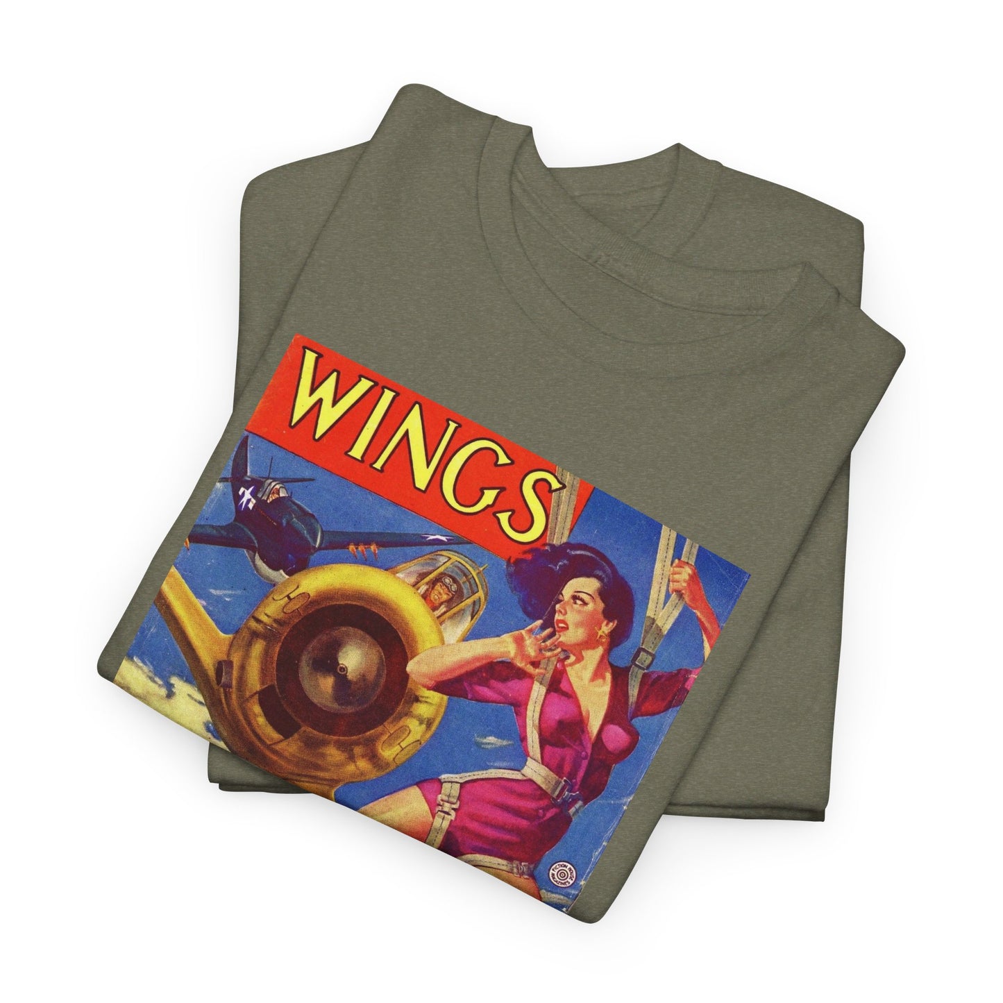 Pulp Cover Tee #427: Wings Magazine