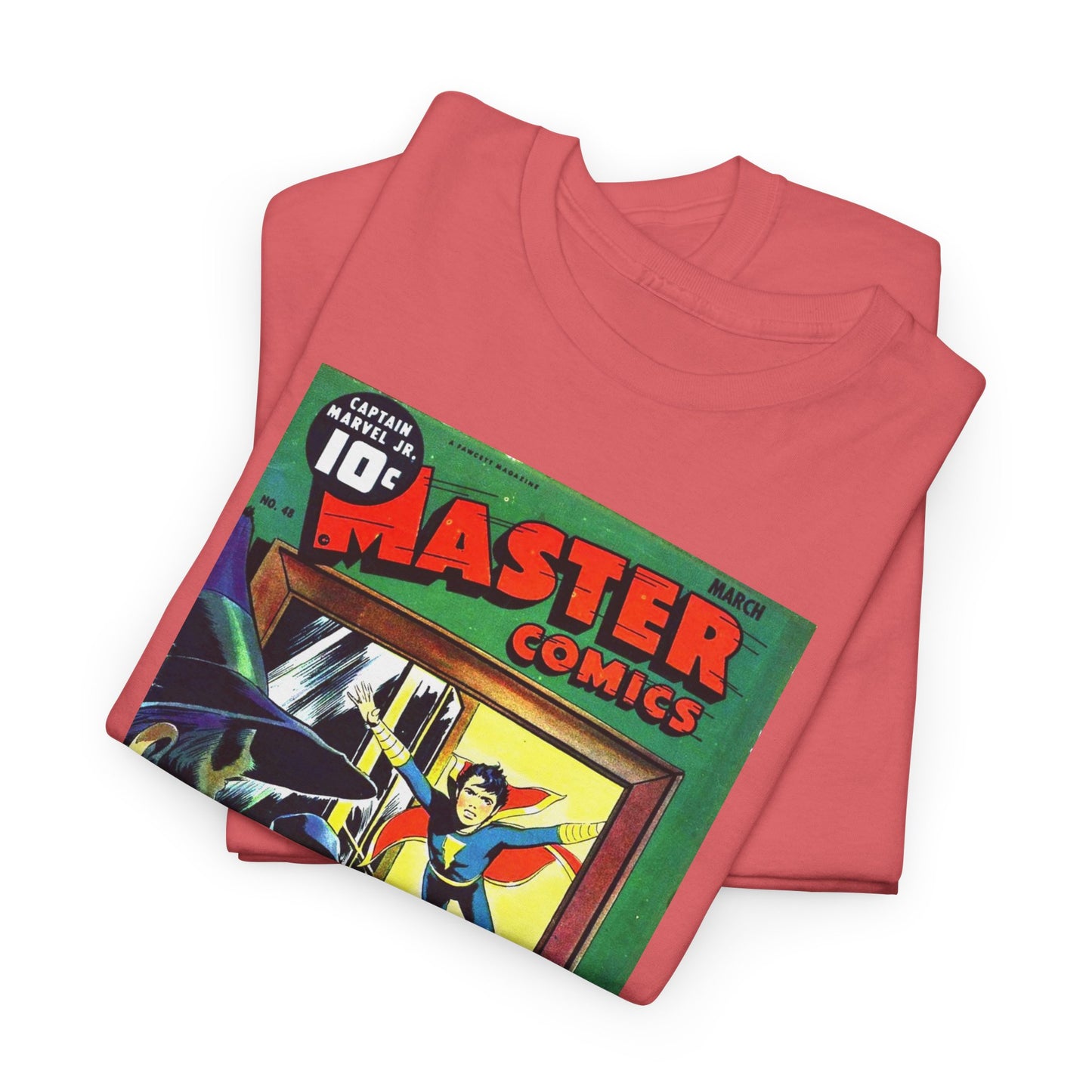 Comic Book Tee: Master Comics 48 Captain Marvel Jr.