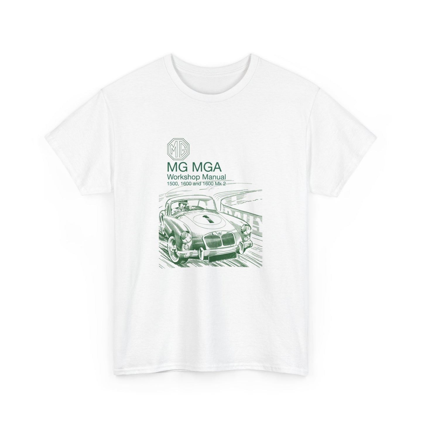 Retro Car Culture Tee #031: MG MGA