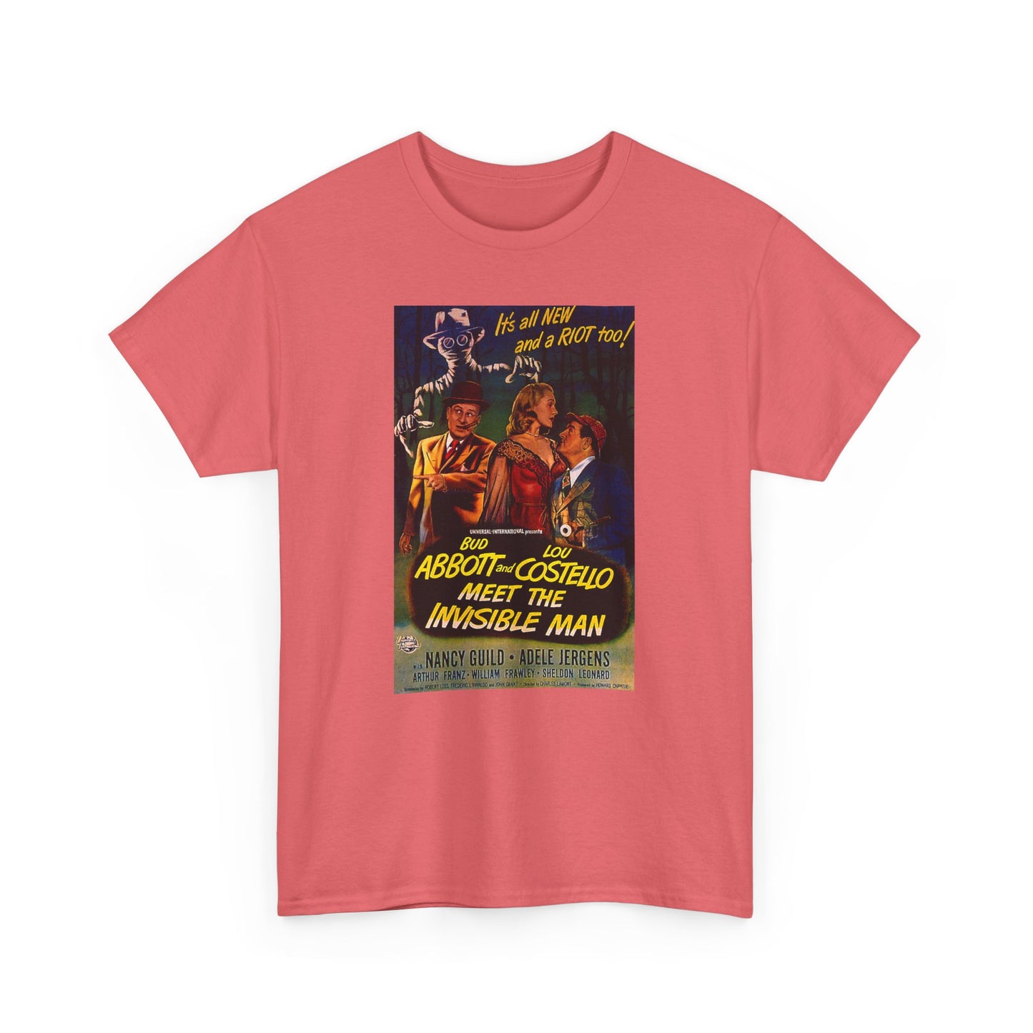 Movie Poster Tee #67: Abbott & Costello Meet The Invisible Man