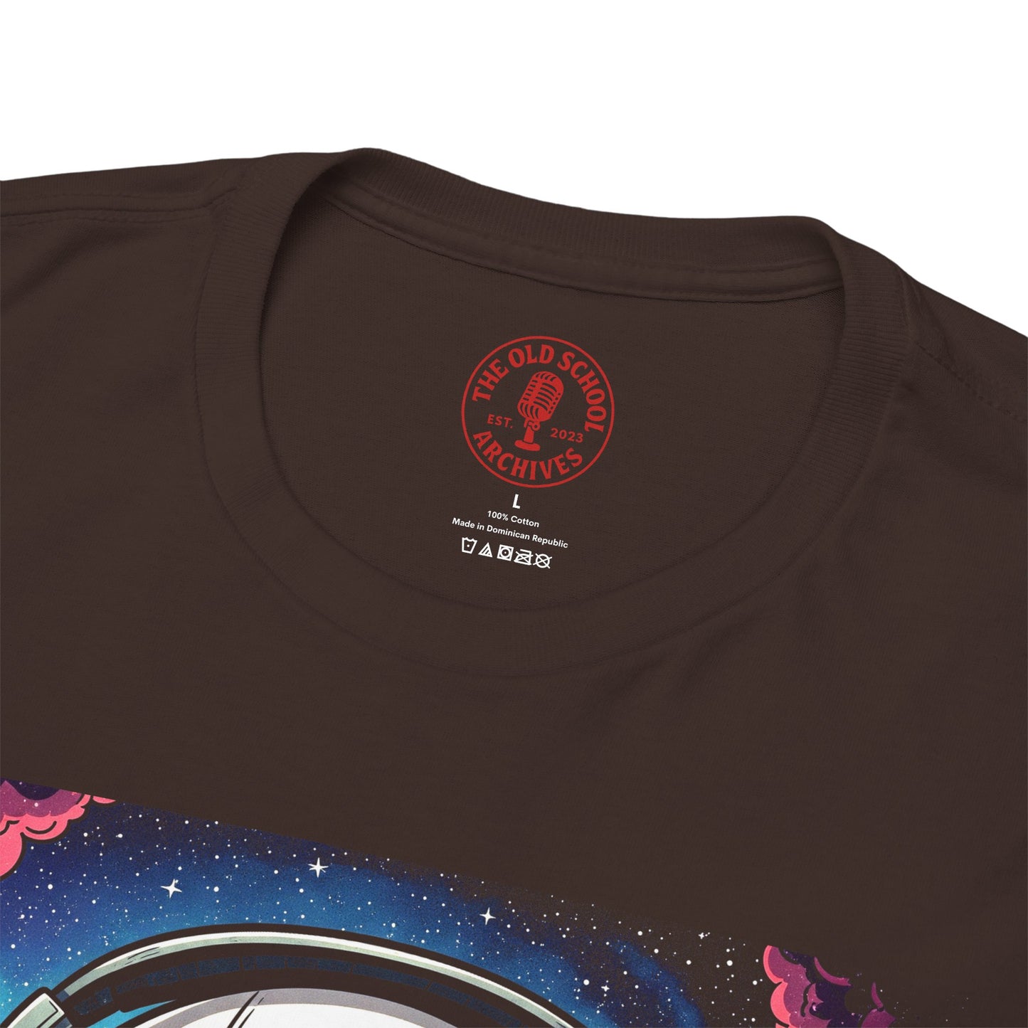 DJ Spaceman Tee, Unisex Heavy Cotton T-Shirt, Casual Statement Wear