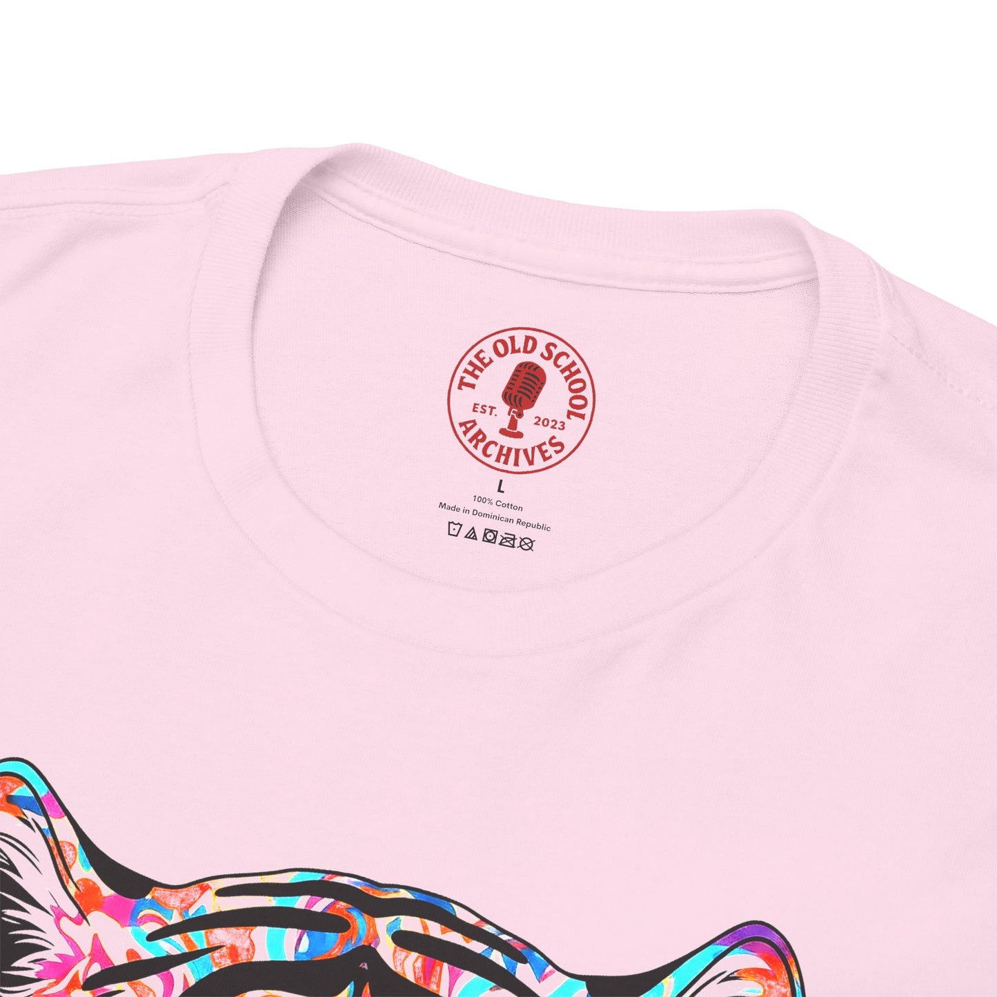 Cosmic Tiger Unisex Heavy Cotton Tee Statement Shirt