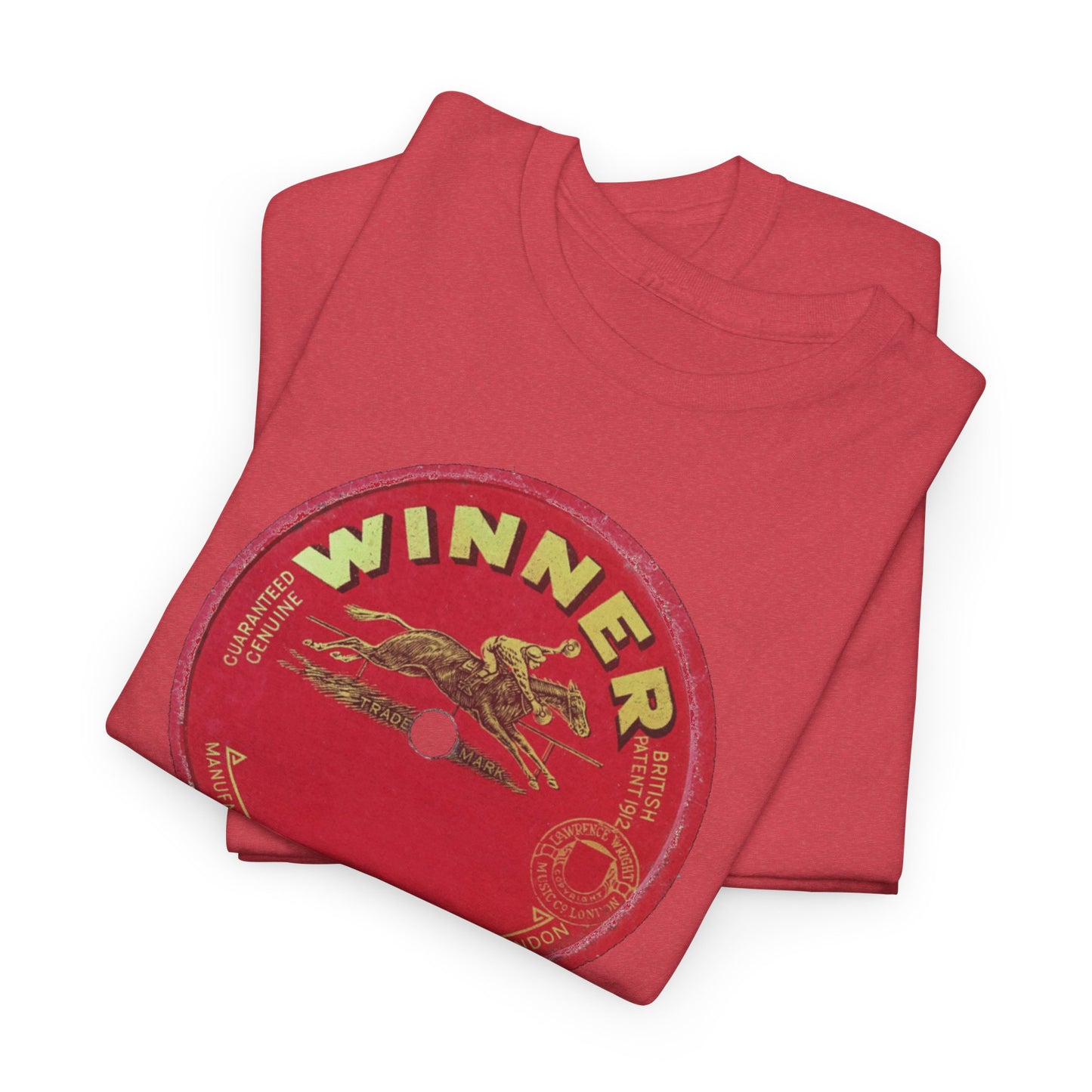 Vintage Retro 78rpm Label Tee #11: Winner Records