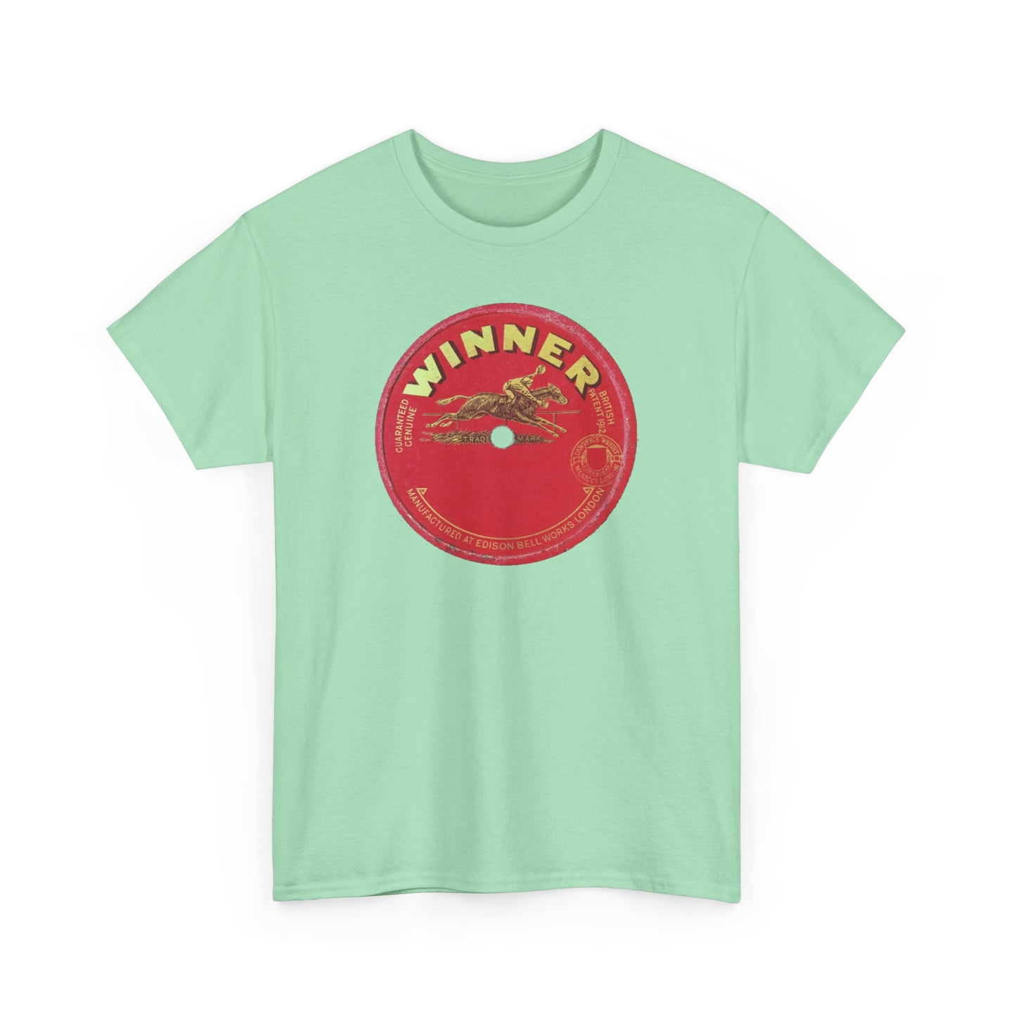 Vintage Retro 78rpm Label Tee #11: Winner Records