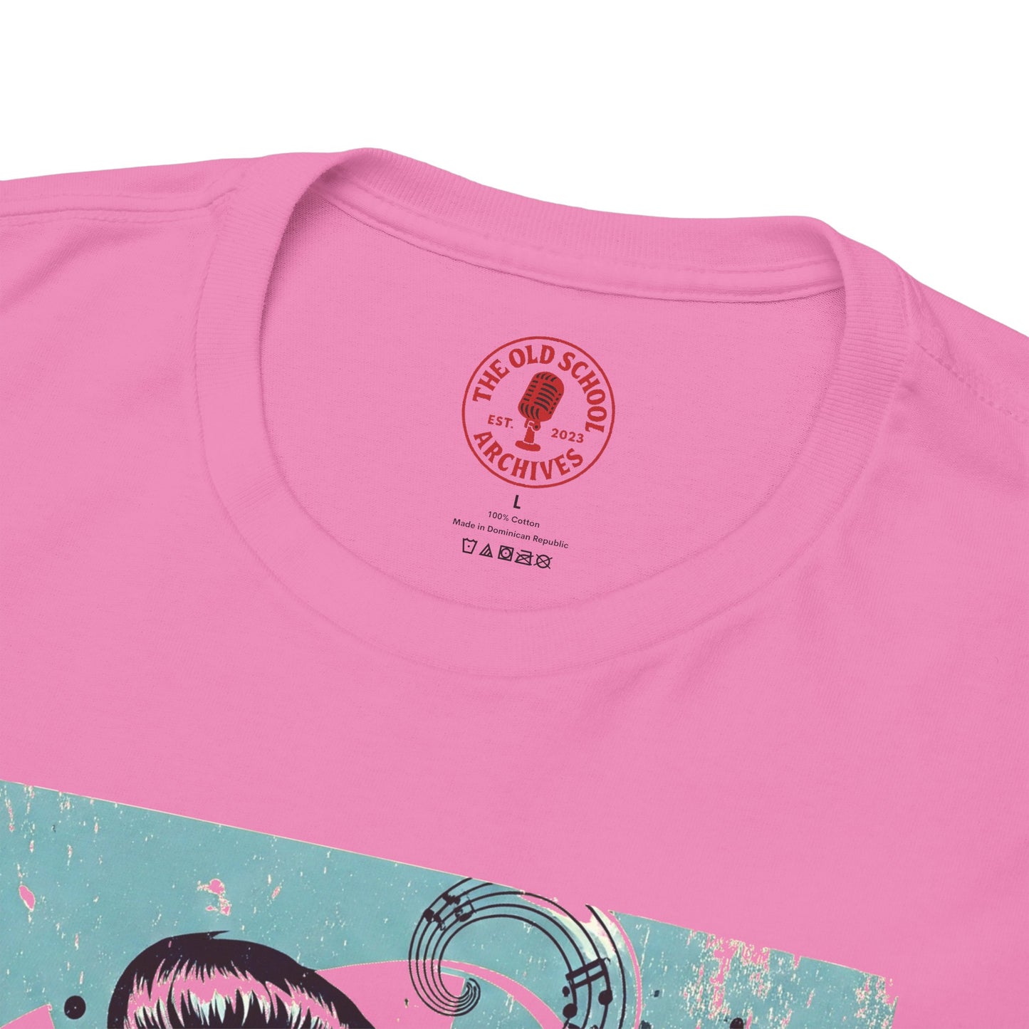 1950s Rock N Roll Tee, Unisex Heavy Cotton T-Shirt, Casual Statement Wear