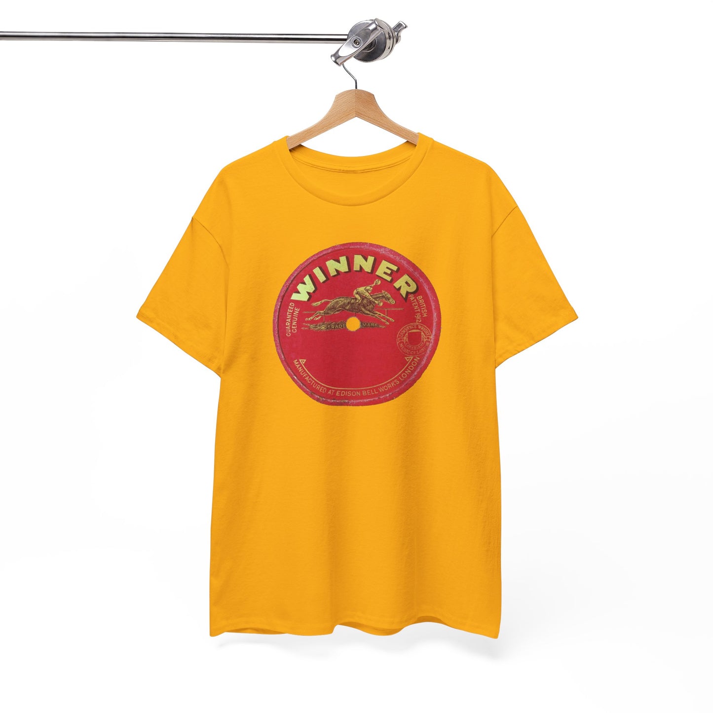 Vintage Retro 78rpm Label Tee #11: Winner Records