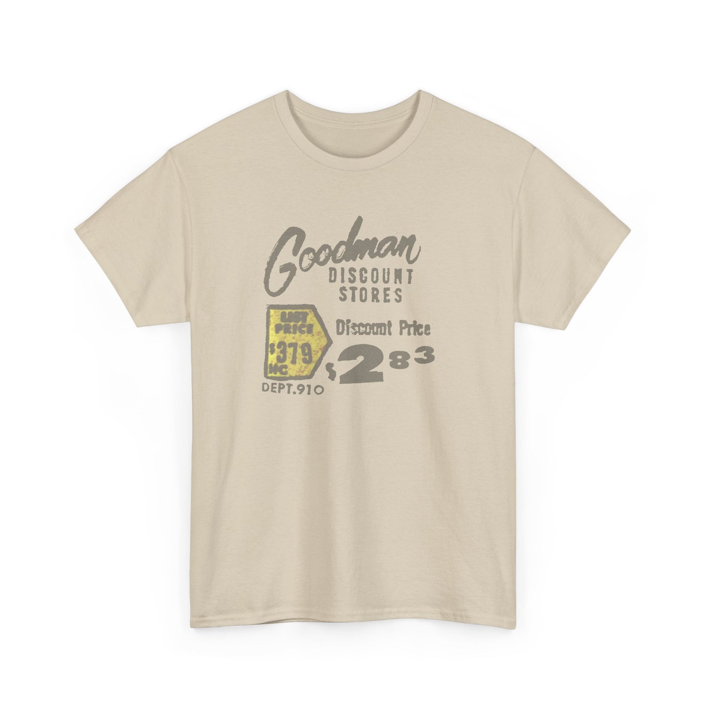 Retro Tee #202: Goodman's Price Tag