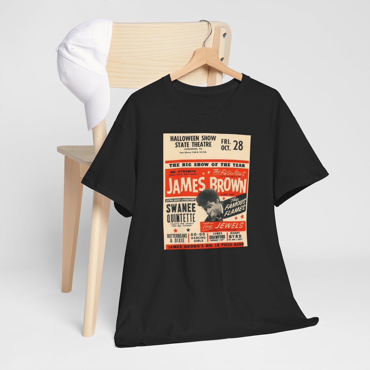 Concert Poster Tee #139: James Brown