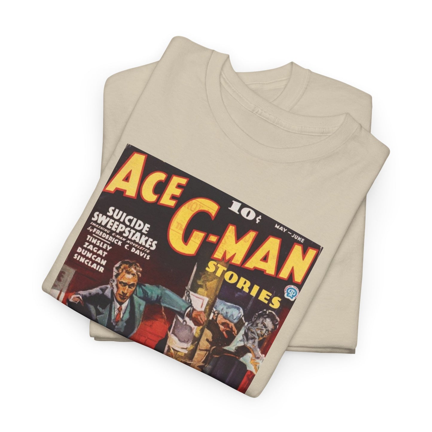 Pulp Cover Tee #442: Ace G-man Stories