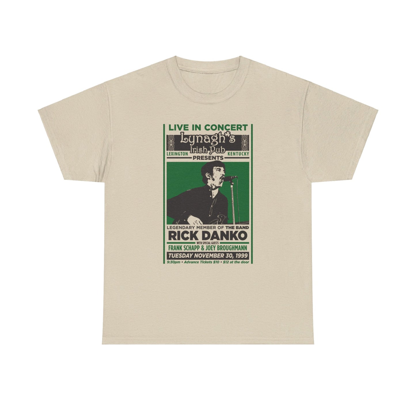 Concert Poster Tee #045: Rick Danko