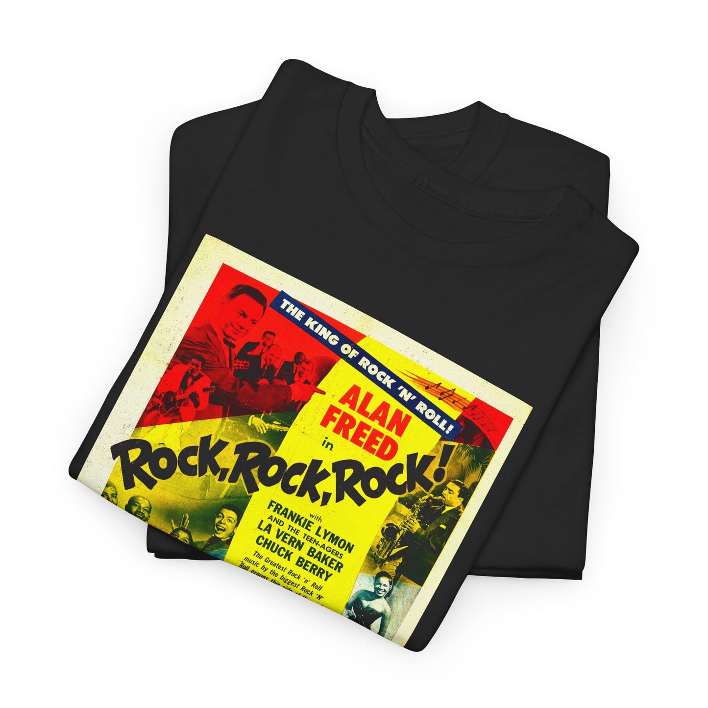 Concert Poster Tee #255: Alan Freed Movie Rock, Rock, Rock!