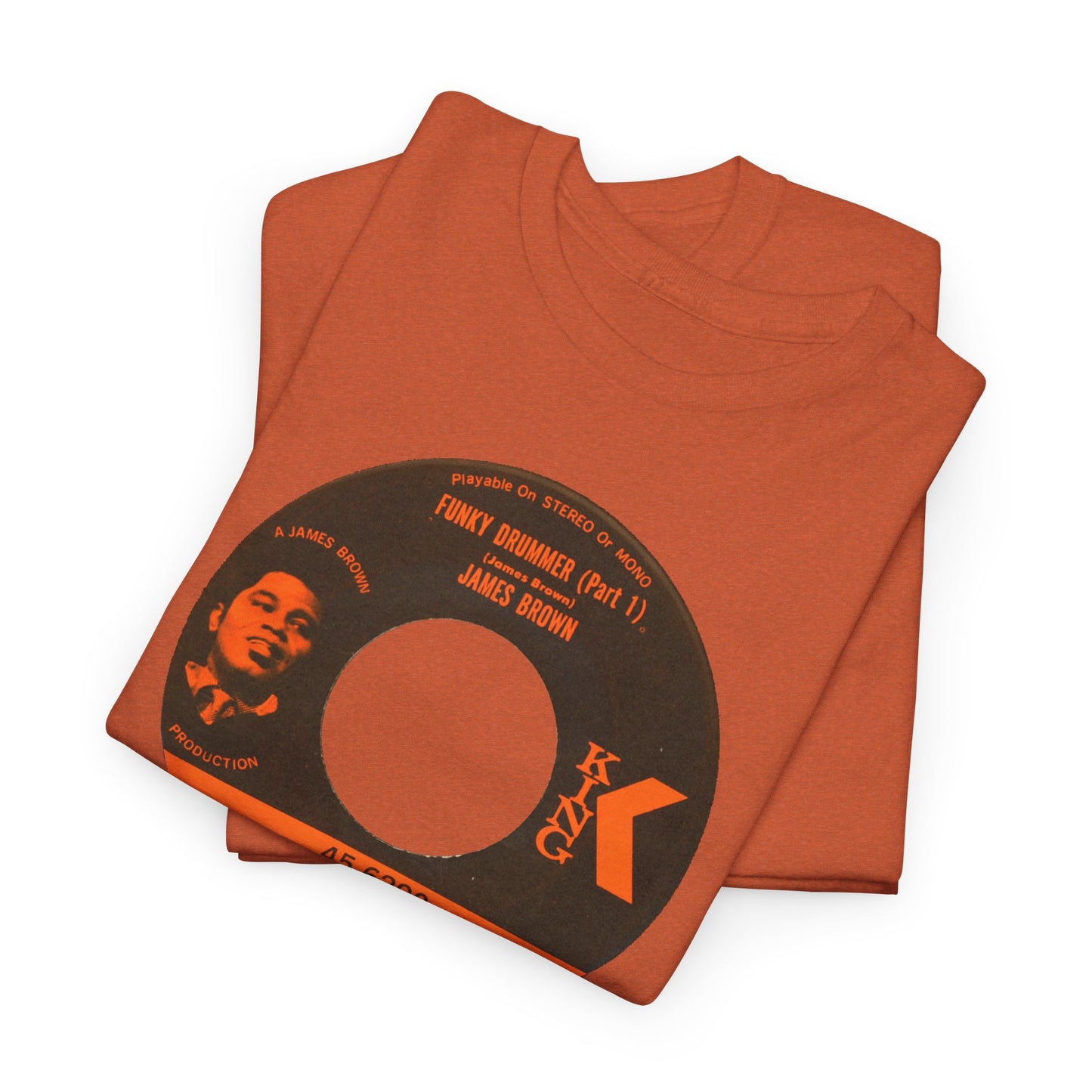 45rpm Tee #63: James Brown Funky Drummer