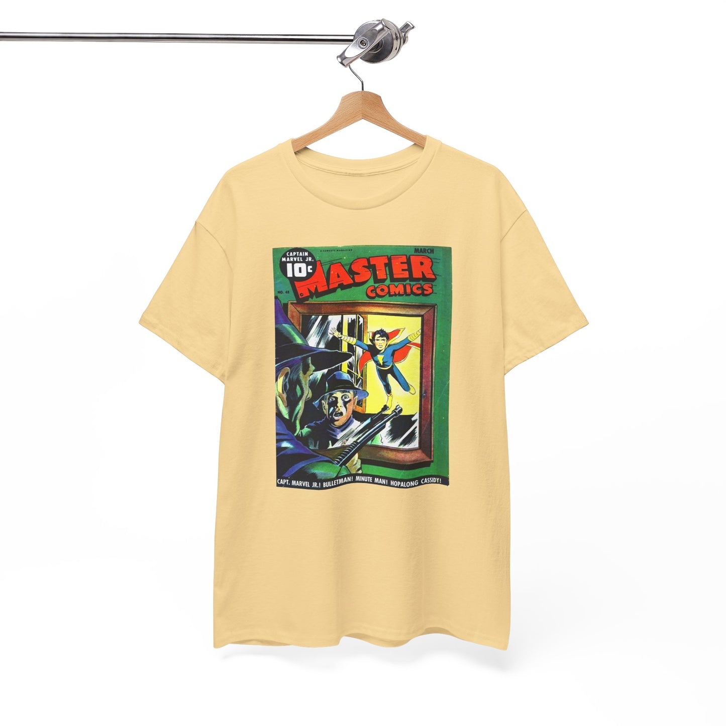 Comic Book Tee: Master Comics 48 Captain Marvel Jr.