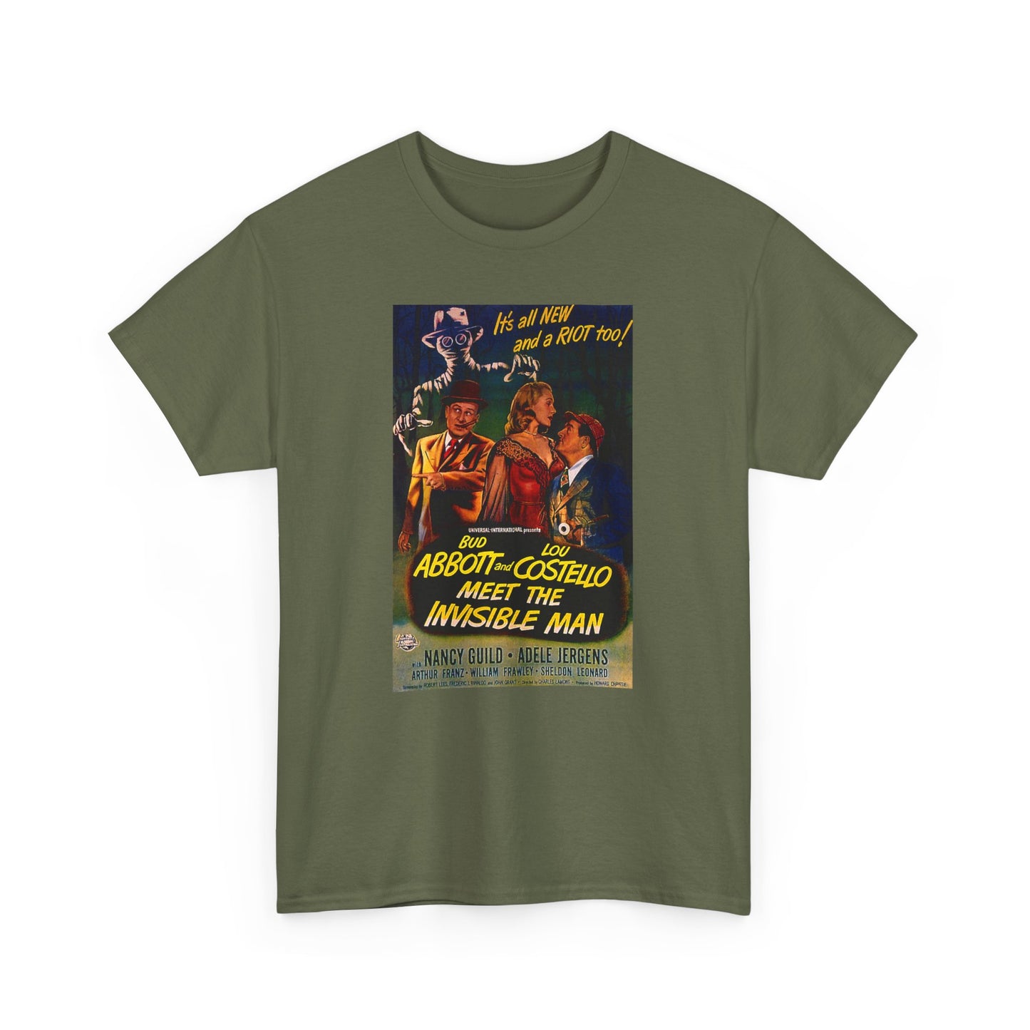 Movie Poster Tee #67: Abbott & Costello Meet The Invisible Man