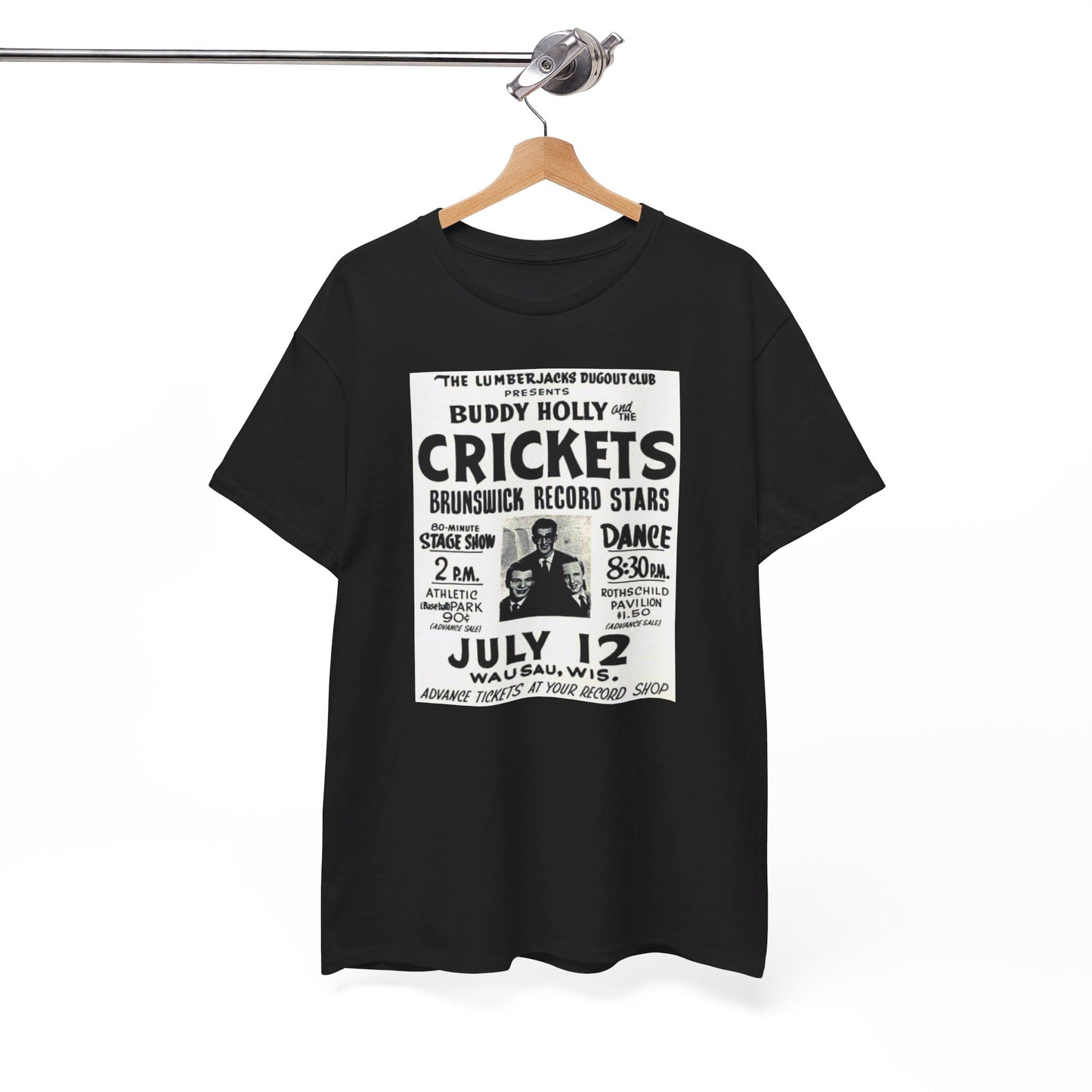 Concert Poster Tee #149: Buddy Holly & the Crickets