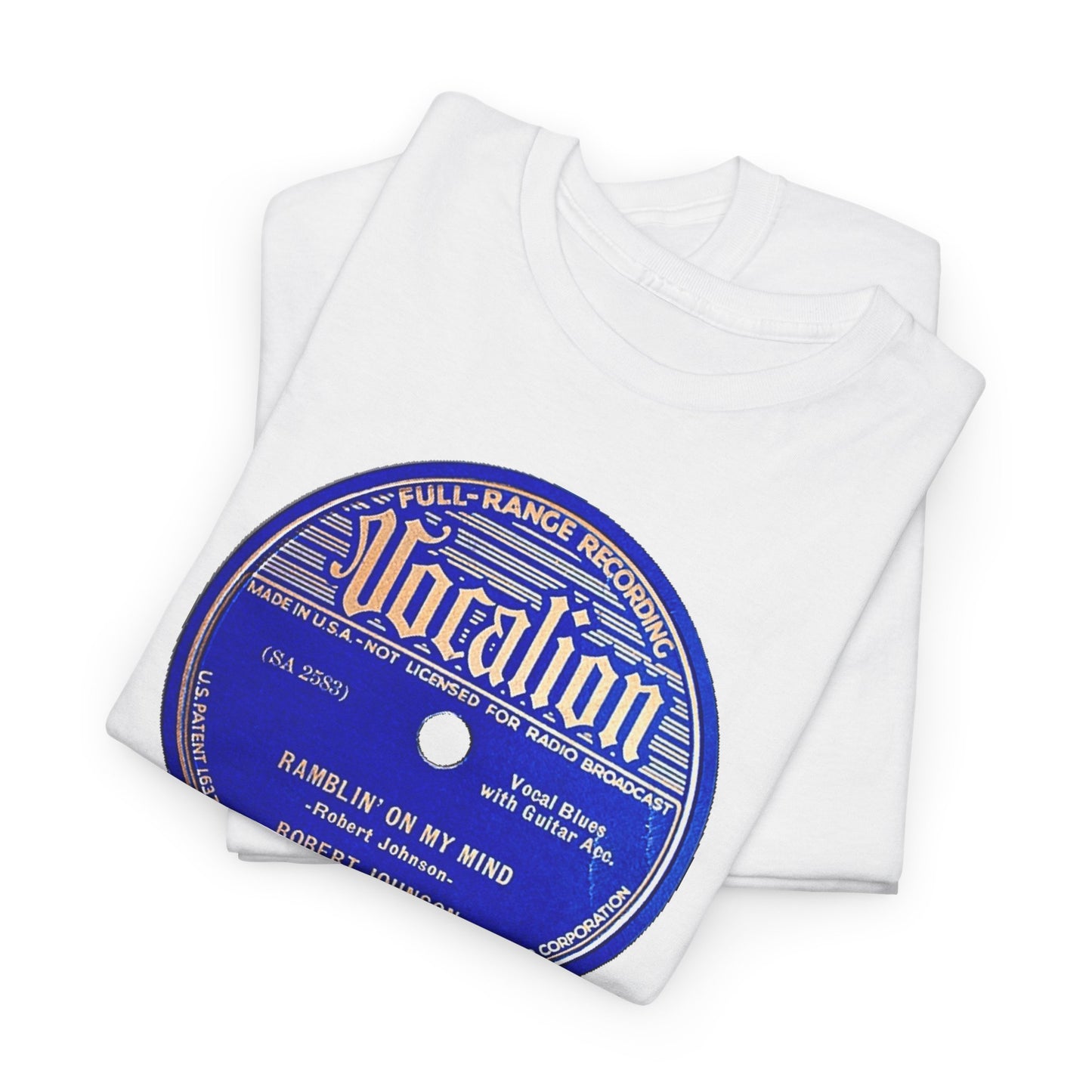 78rpm Tee #99: Robert Johnson Ramblin' On My Mind