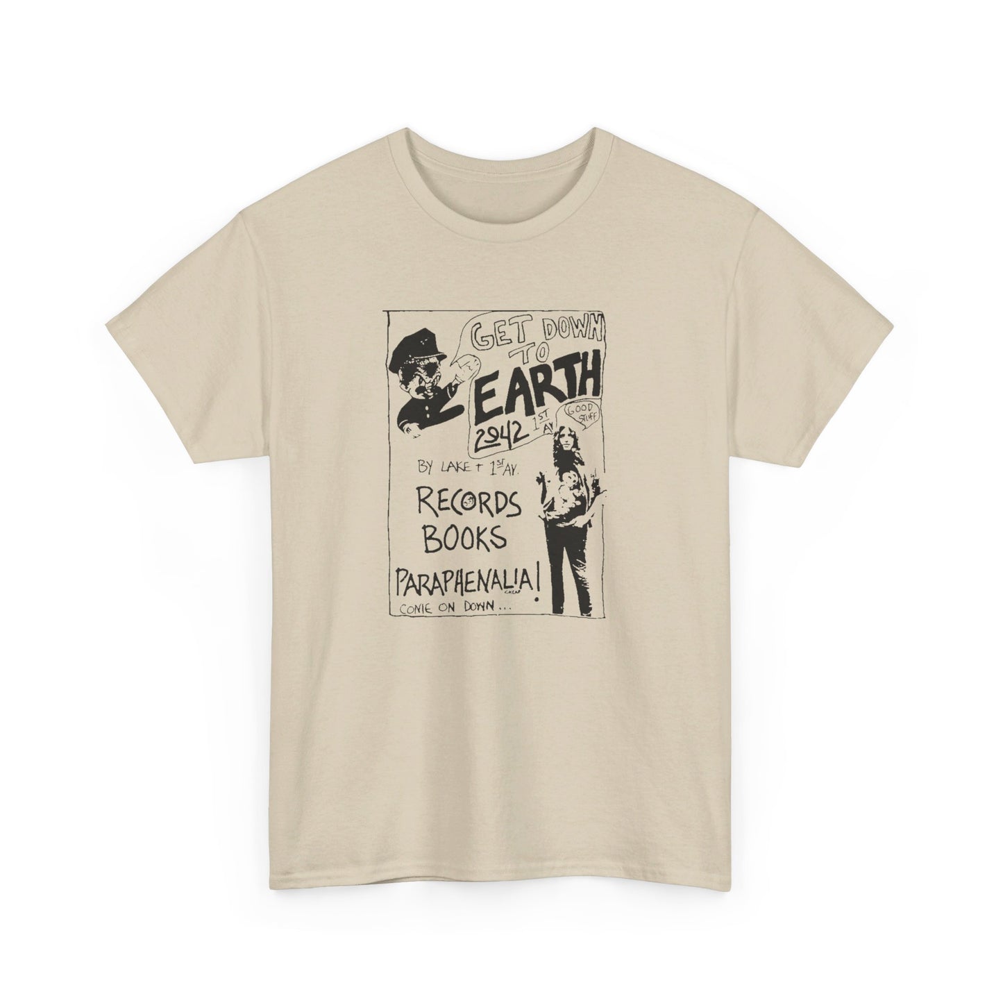 Record Store Tee #139: Earth Records Books & Paraphernalia