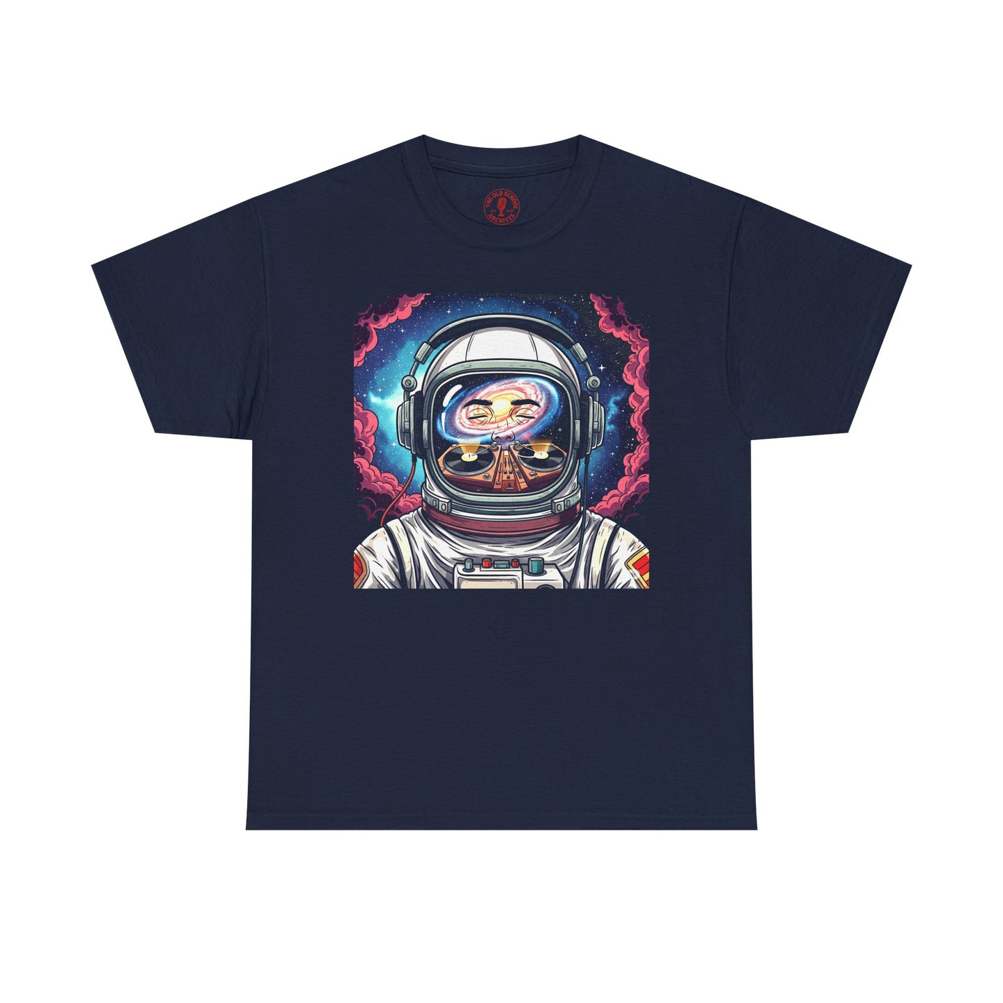 DJ Spaceman Tee, Unisex Heavy Cotton T-Shirt, Casual Statement Wear