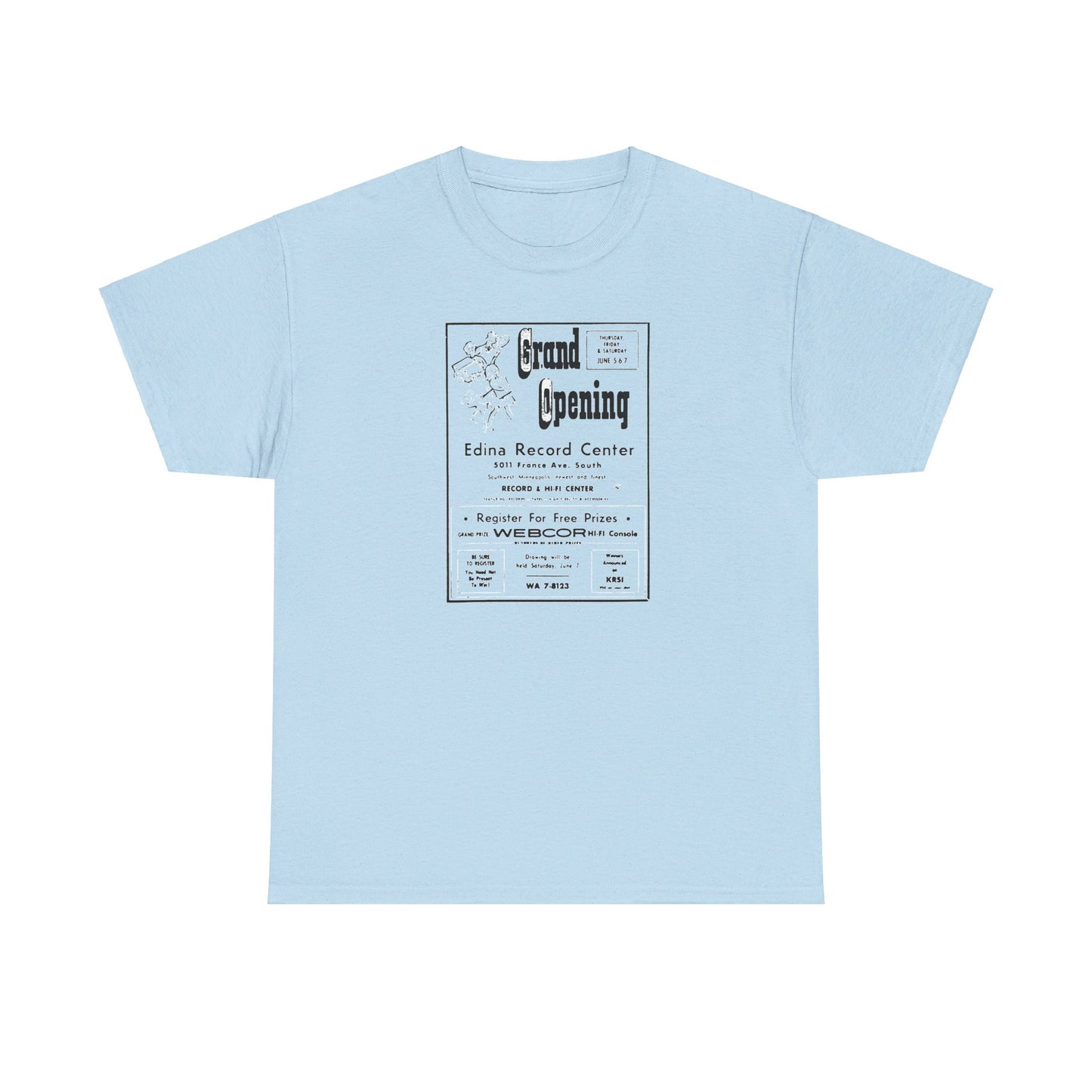 Record Store Tee #138: Edina Record Center 1958