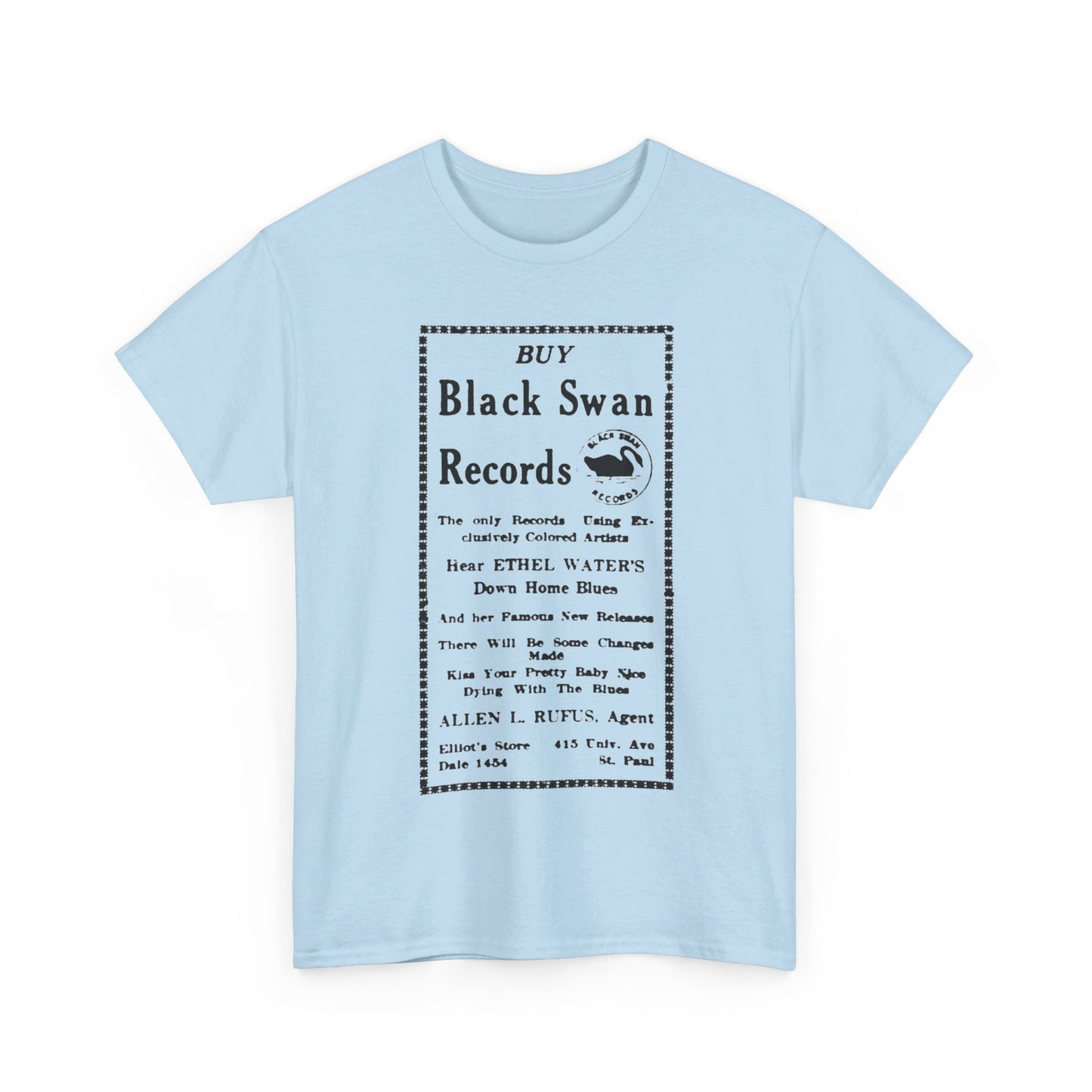 Record Store Tee #134: Elliot's Store Black Swan Record Dealer