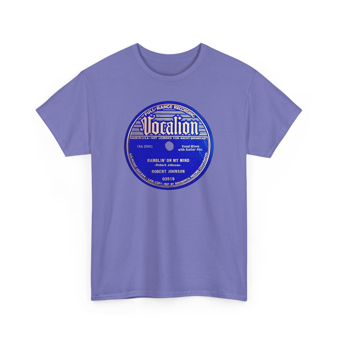 78rpm Tee #99: Robert Johnson Ramblin' On My Mind