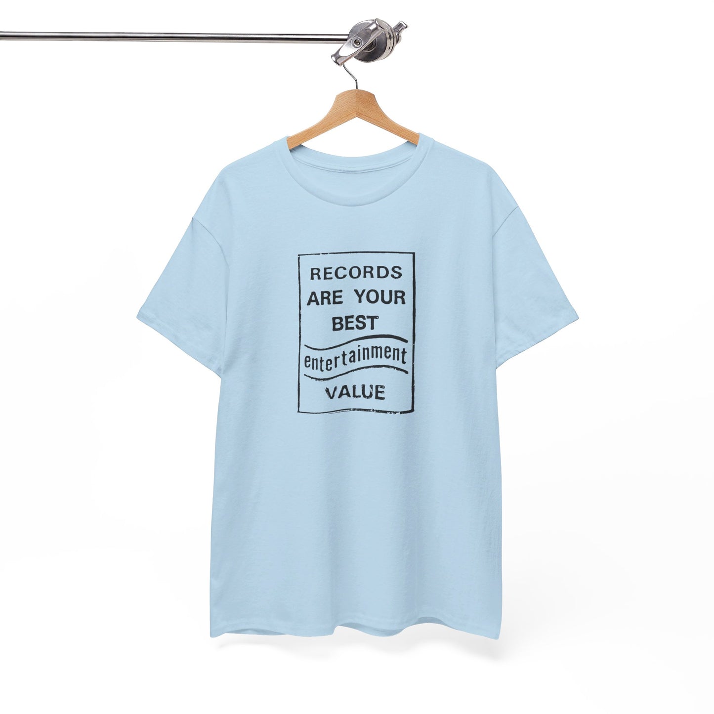 Retro Tee #205: Records Are Your Best Entertainment Value