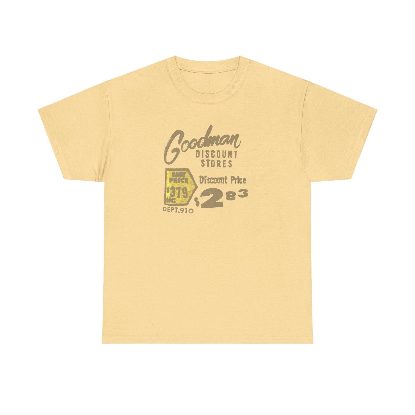 Retro Tee #202: Goodman's Price Tag