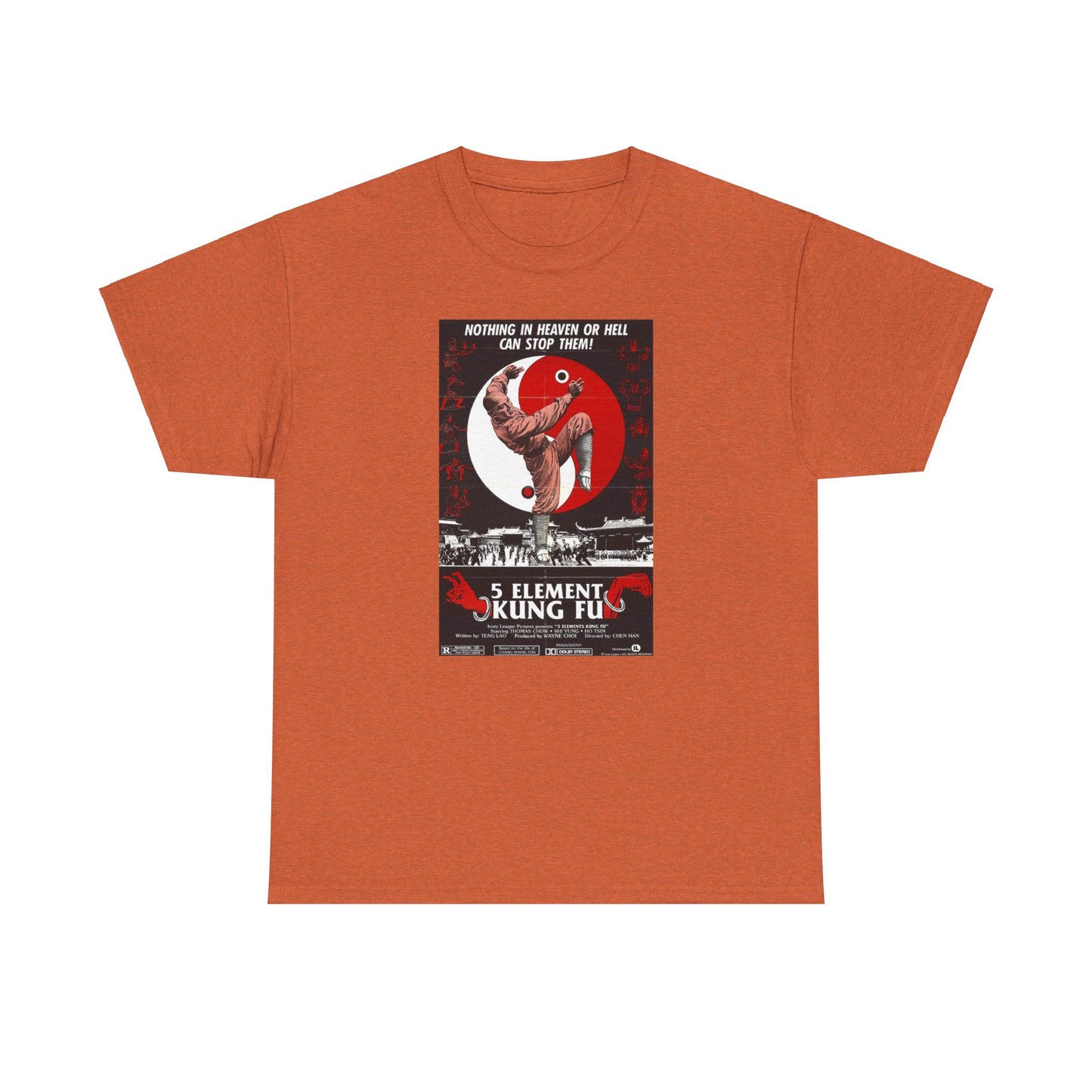 Movie Poster Tee #39: 5 Elements Kung Fu