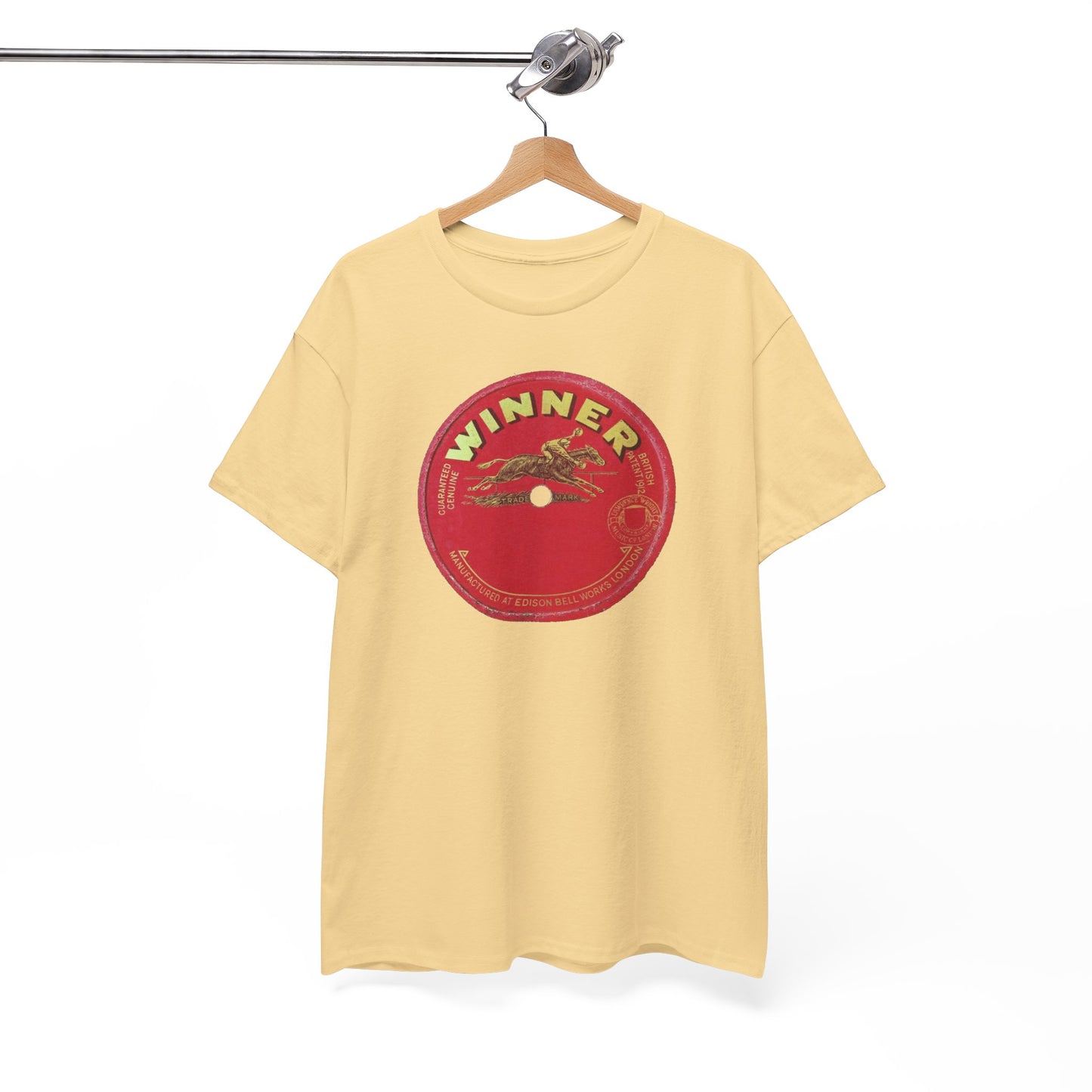 Vintage Retro 78rpm Label Tee #11: Winner Records