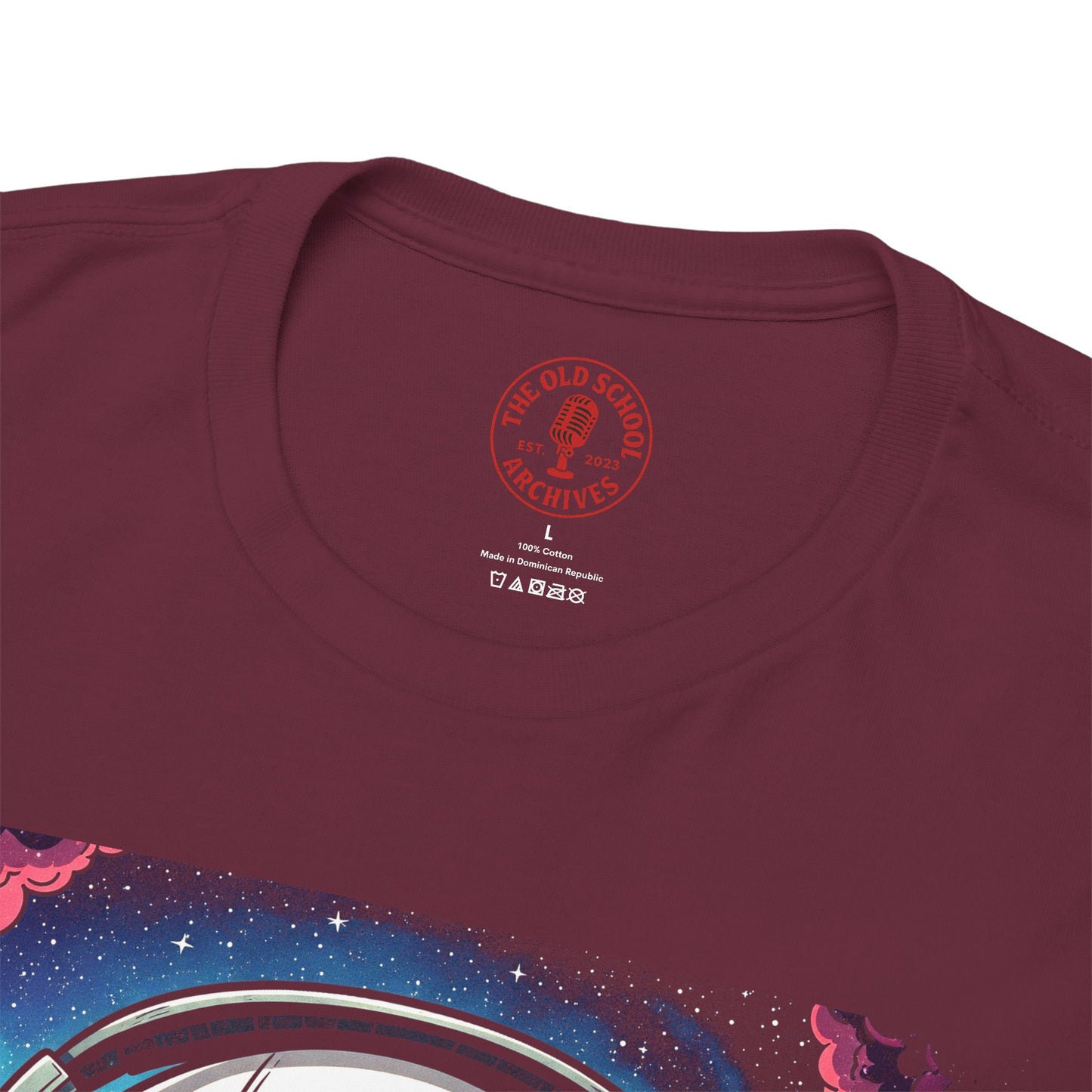 DJ Spaceman Tee, Unisex Heavy Cotton T-Shirt, Casual Statement Wear
