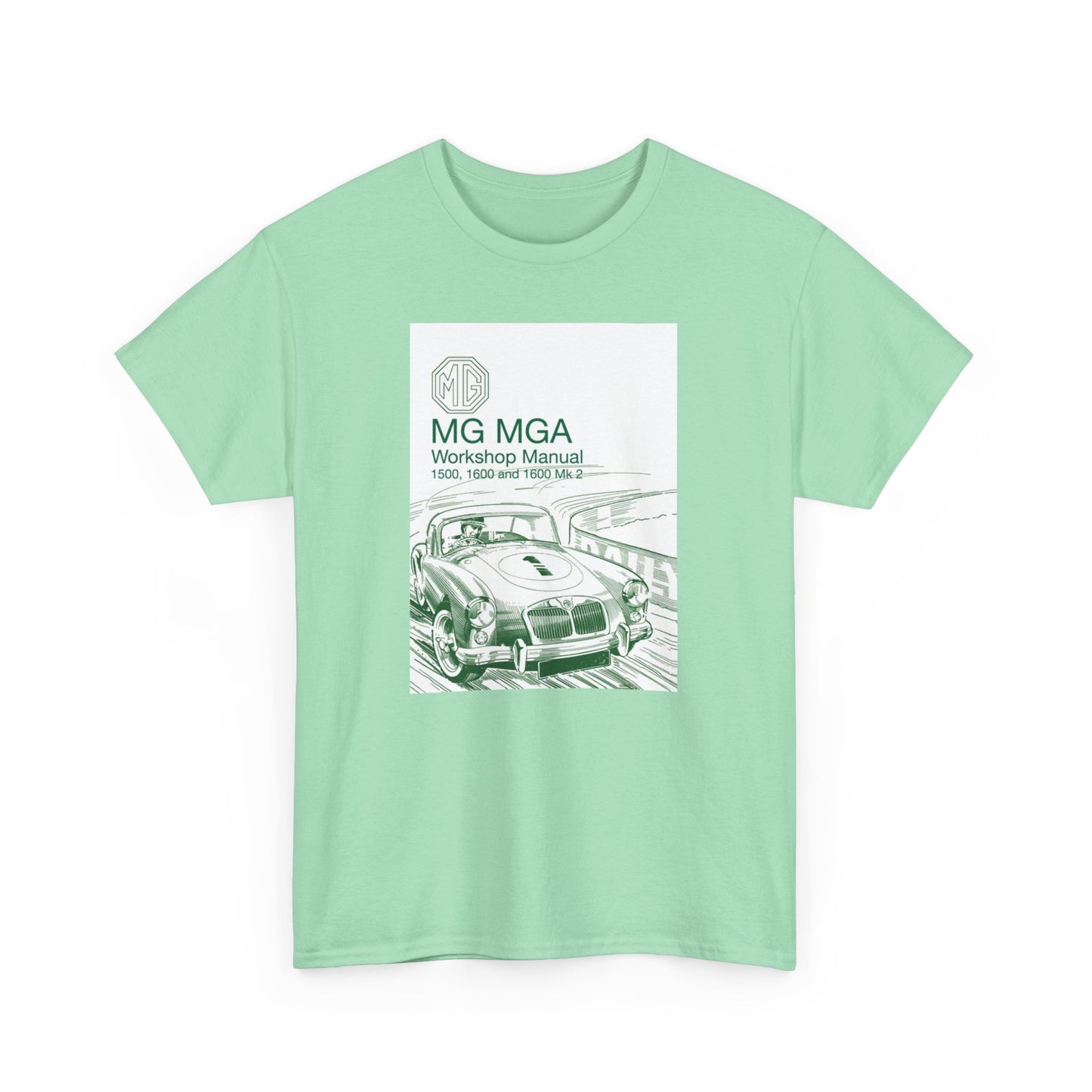 Retro Car Culture Tee #031: MG MGA