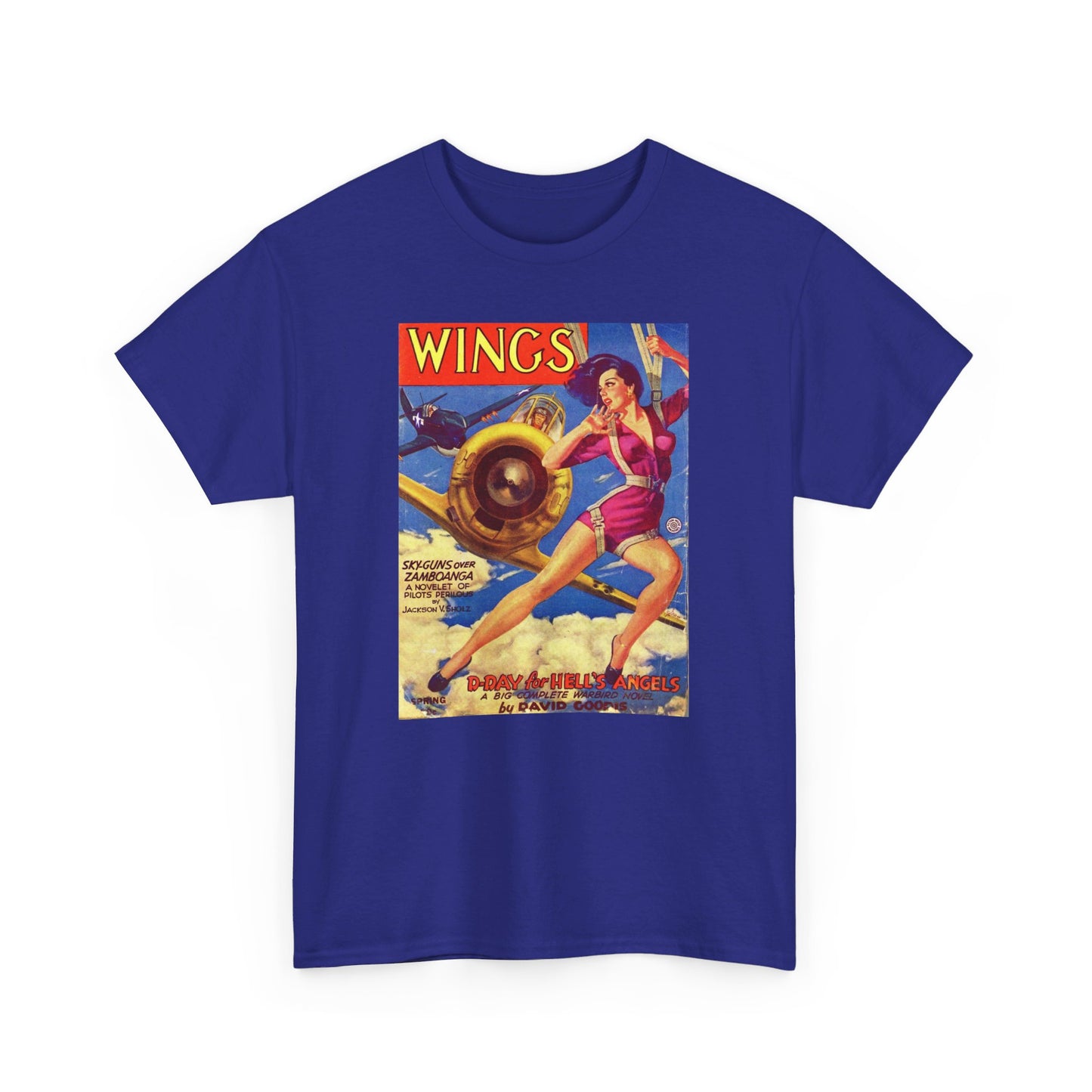 Pulp Cover Tee #427: Wings Magazine