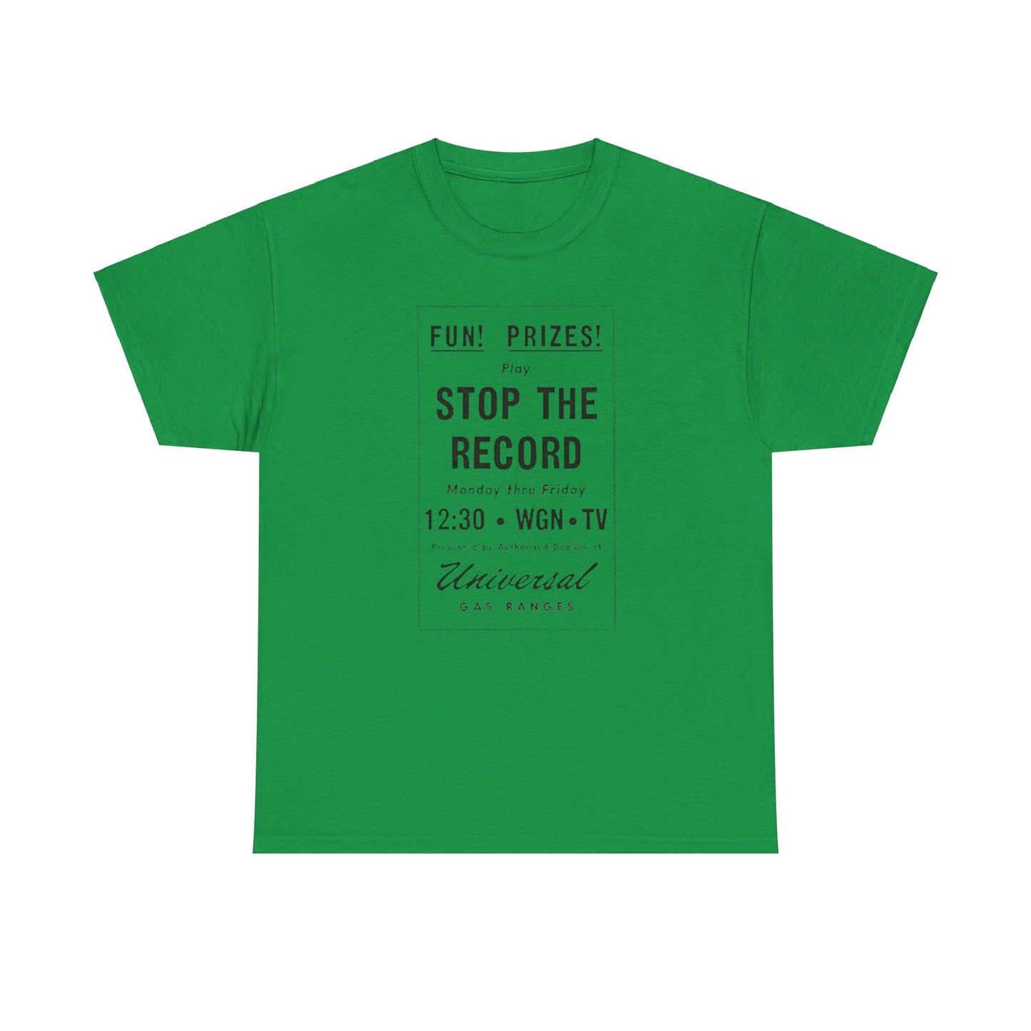 Television Tee #232: Stop The Record