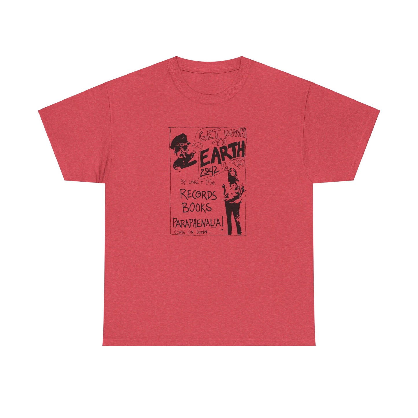 Record Store Tee #139: Earth Records Books & Paraphernalia