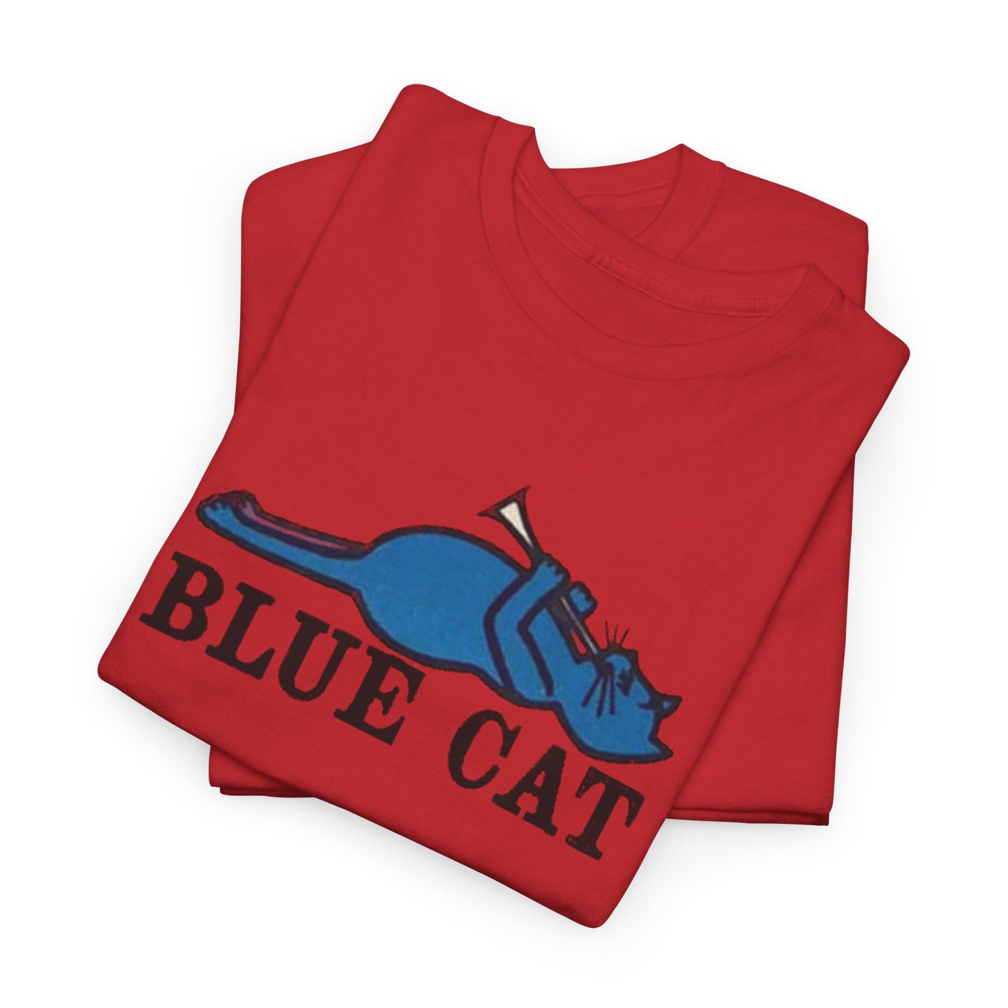 Music Label Tee #104: Blue Cat