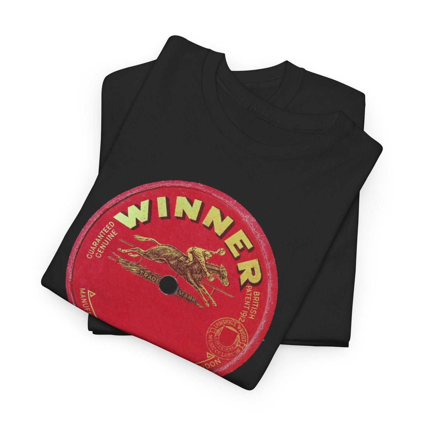 Vintage Retro 78rpm Label Tee #11: Winner Records