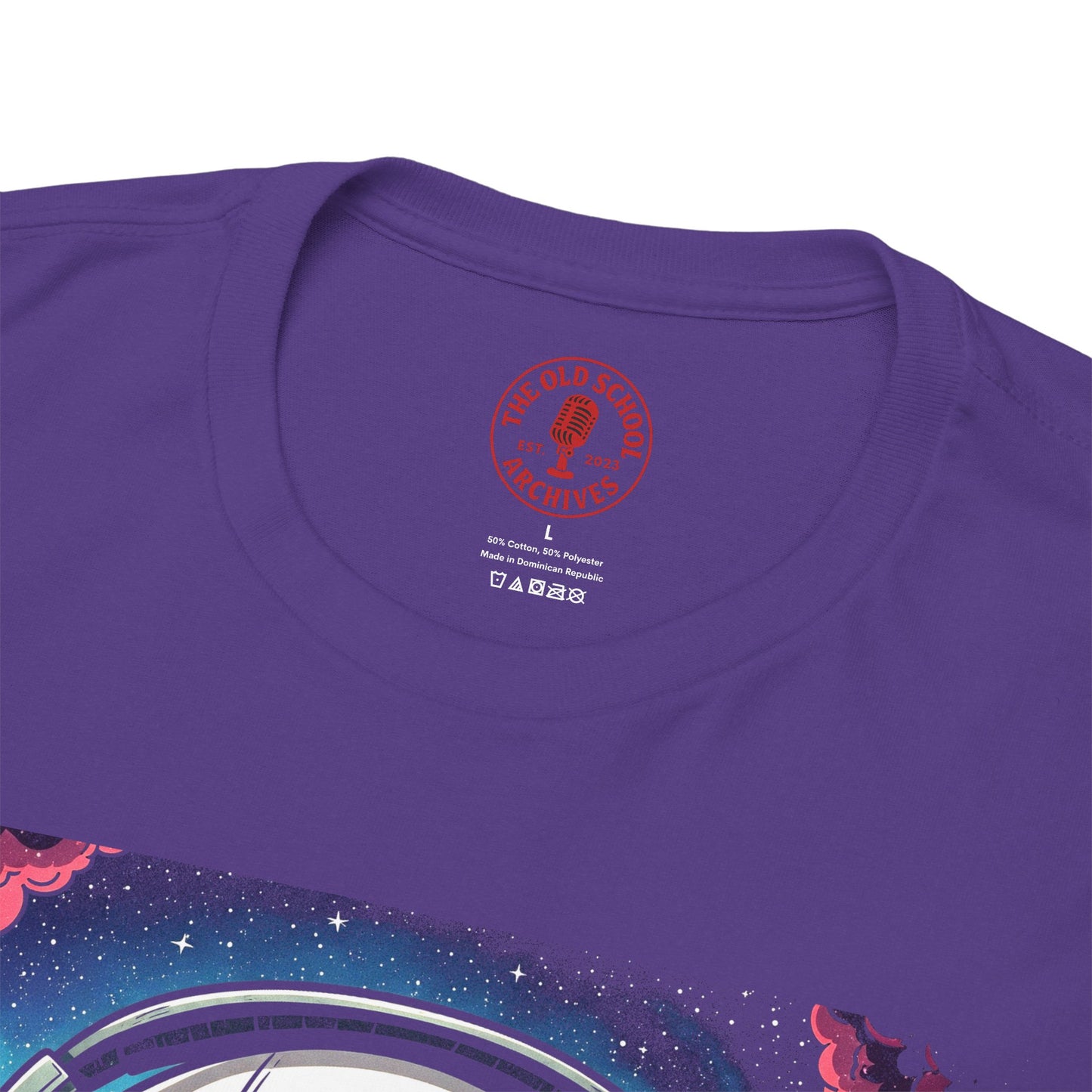 DJ Spaceman Tee, Unisex Heavy Cotton T-Shirt, Casual Statement Wear