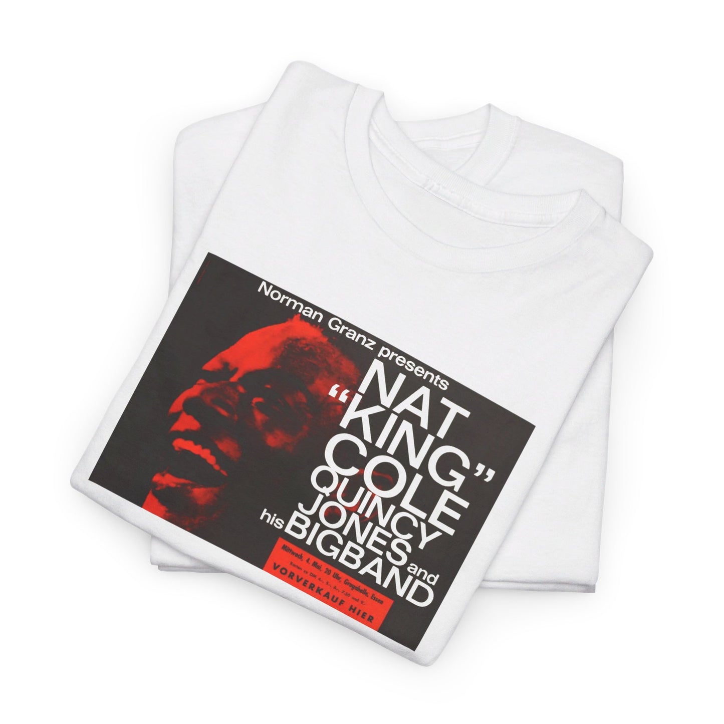 Concert Poster Tee #015: Nat King Cole Quincy Jones