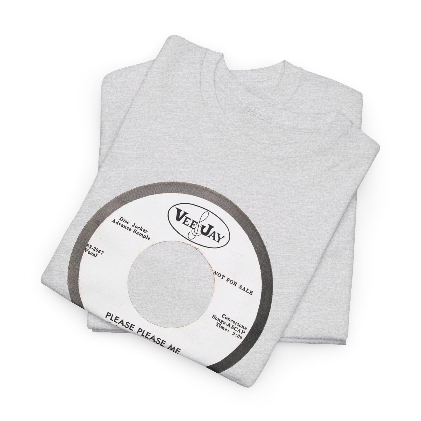 45rpm Tee #09: The Beattles Please Please Me Promo Label