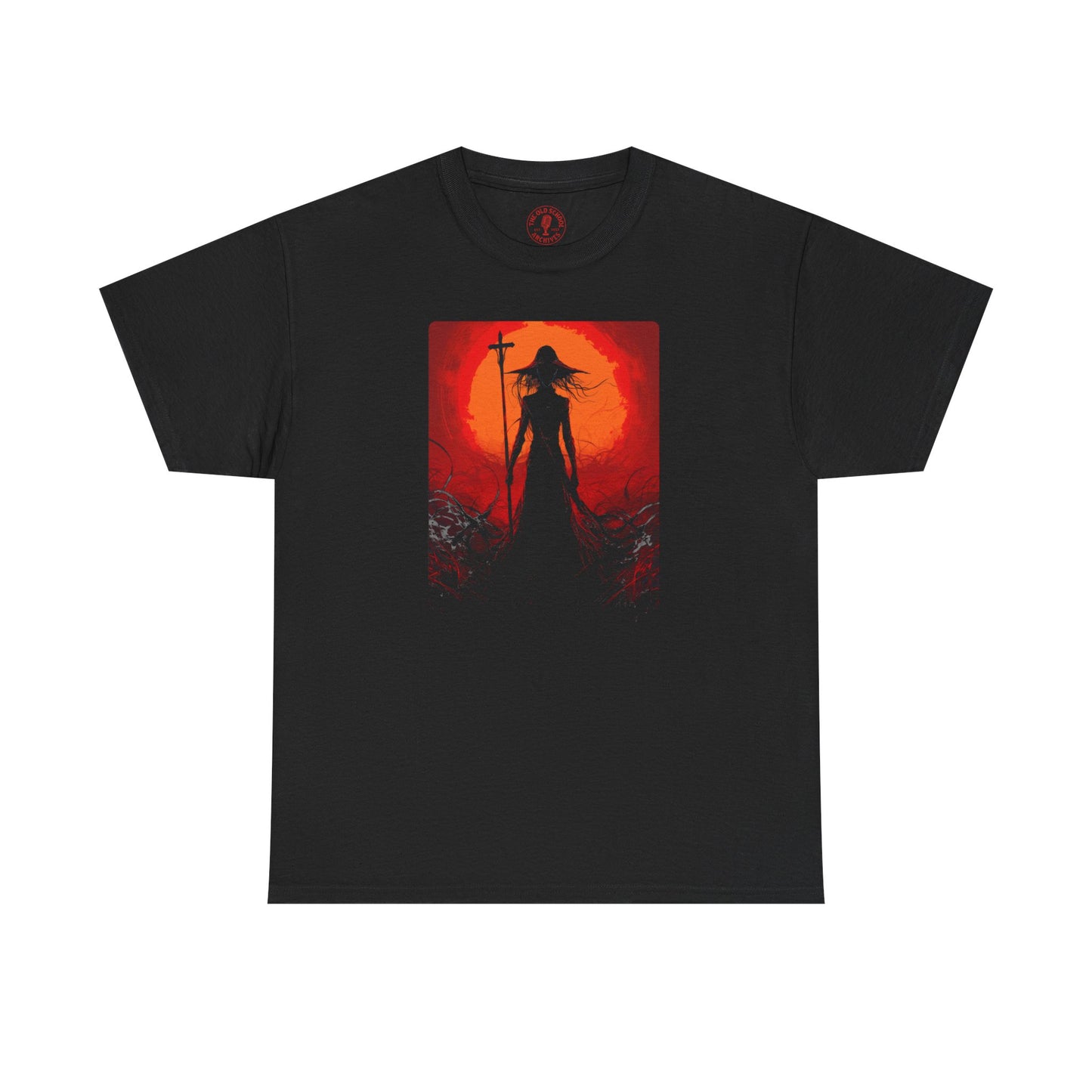 Shadow Wraith Unisex Heavy Cotton Tee | Vintage T-Shirt, Graphic Tee, Casual Wear