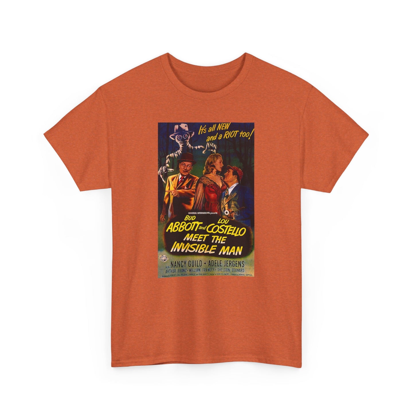 Movie Poster Tee #67: Abbott & Costello Meet The Invisible Man