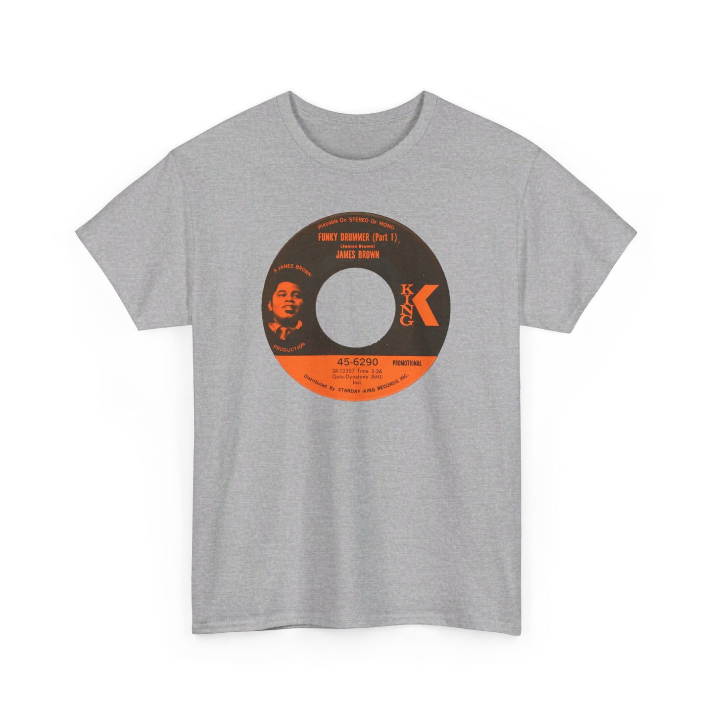 45rpm Tee #63: James Brown Funky Drummer