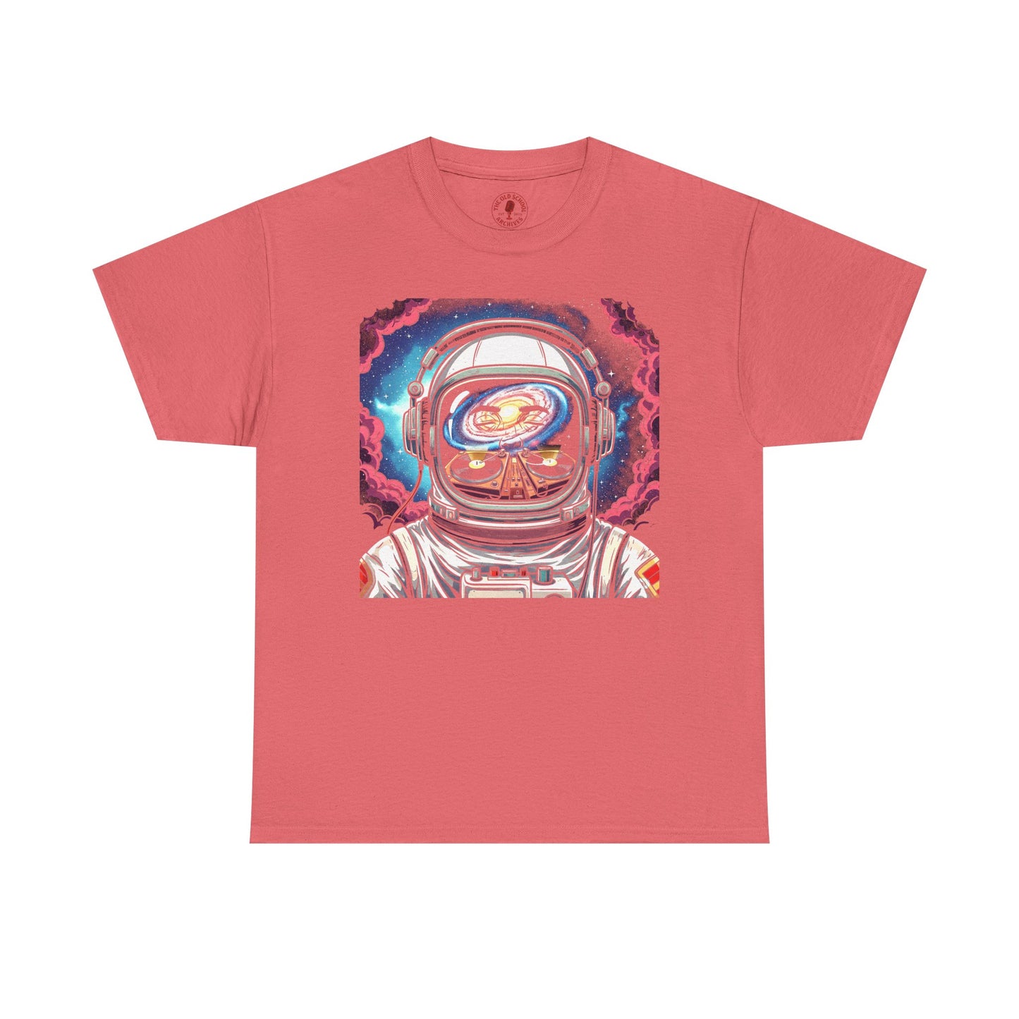 DJ Spaceman Tee, Unisex Heavy Cotton T-Shirt, Casual Statement Wear