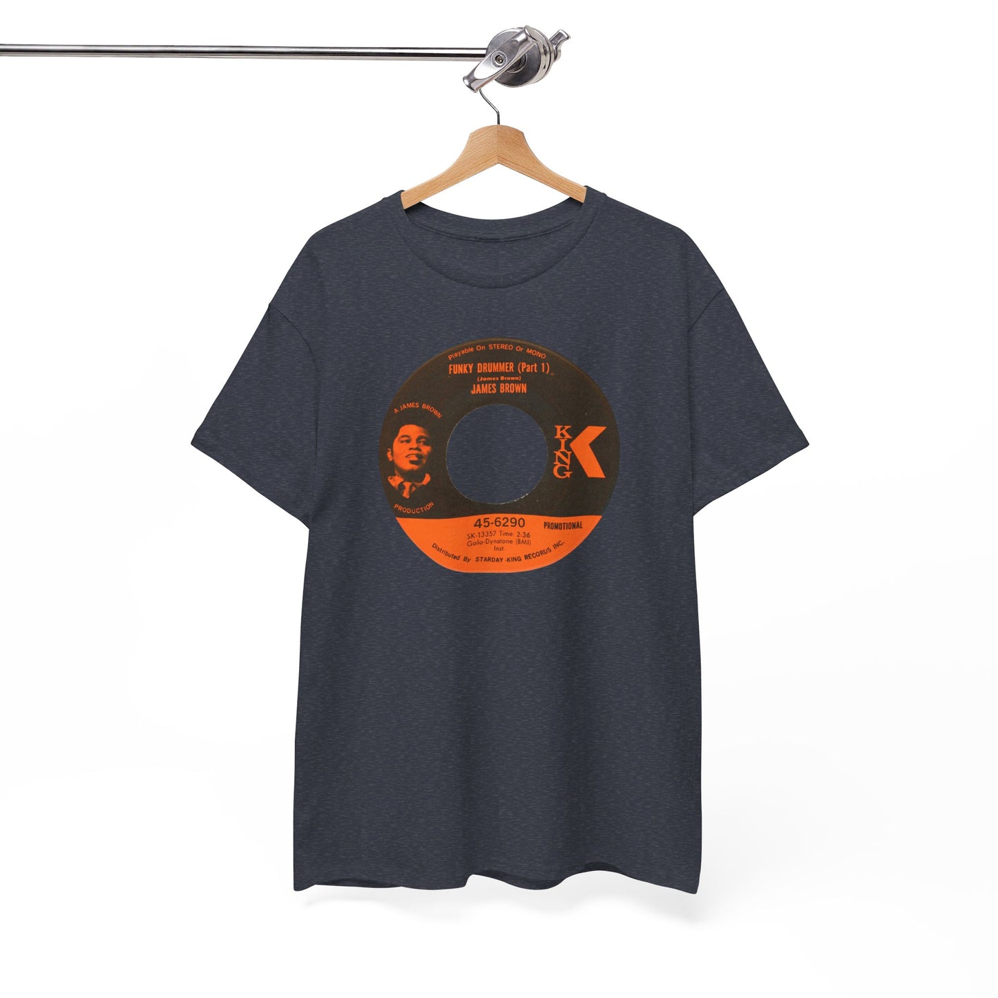 45rpm Tee #63: James Brown Funky Drummer