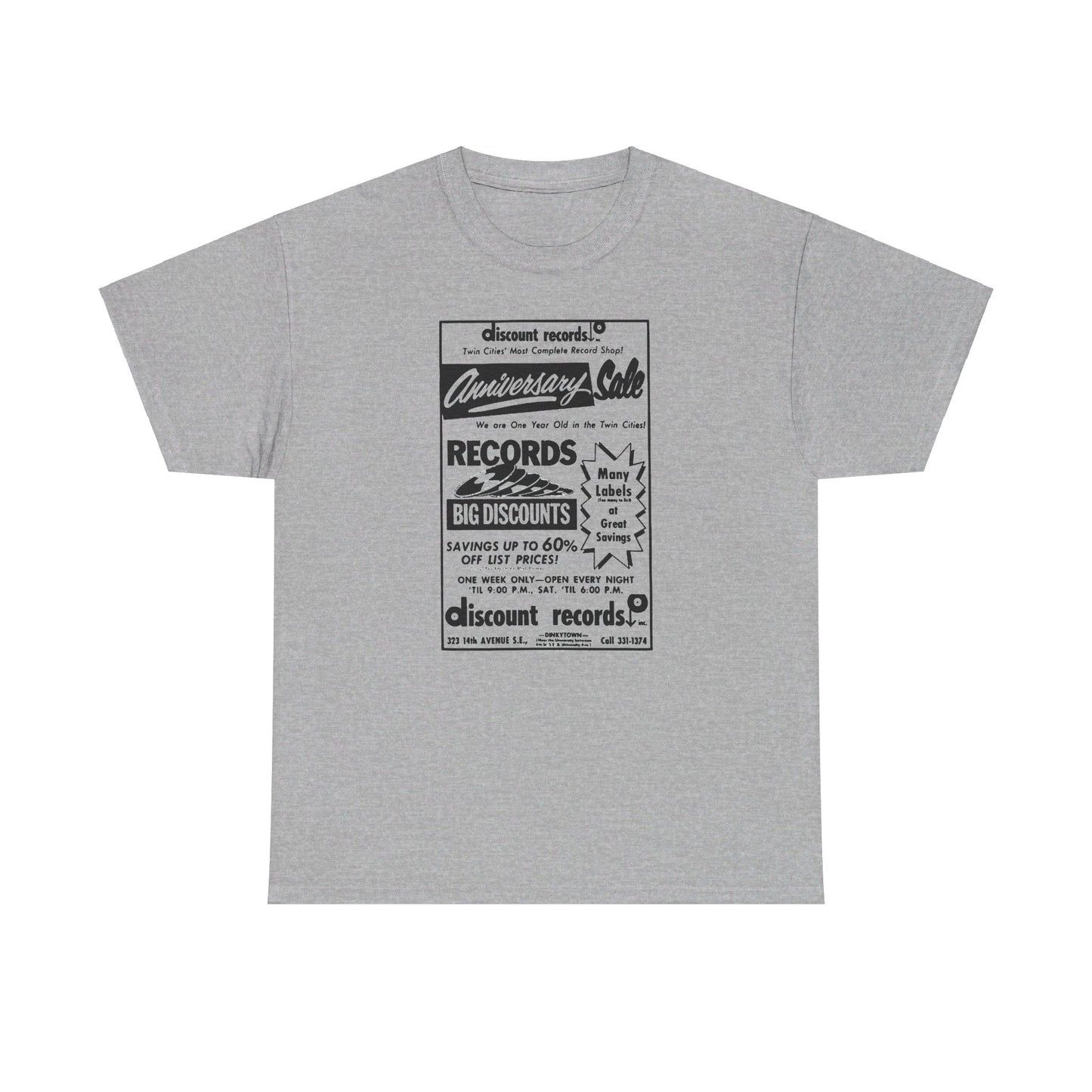 Record Store Tee #137: Discount Records Dinkytown