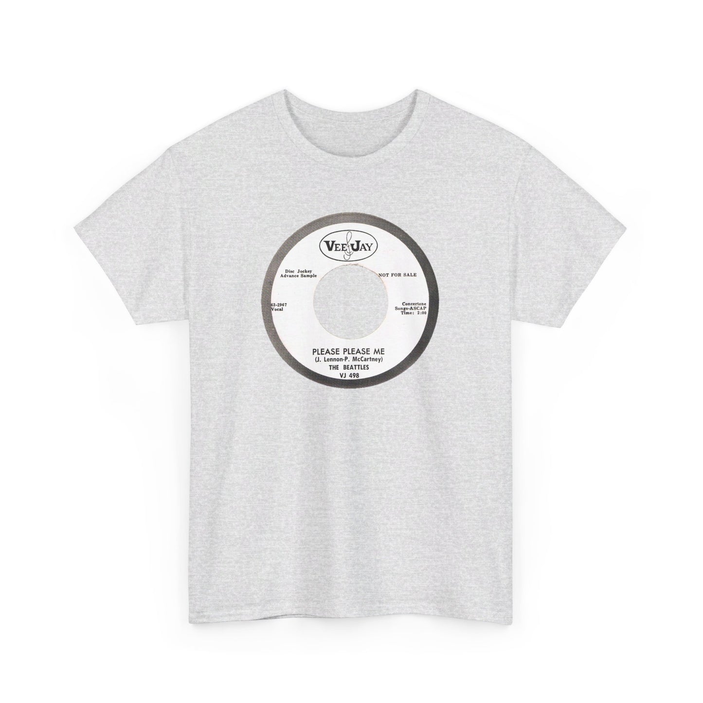 45rpm Tee #09: The Beattles Please Please Me Promo Label