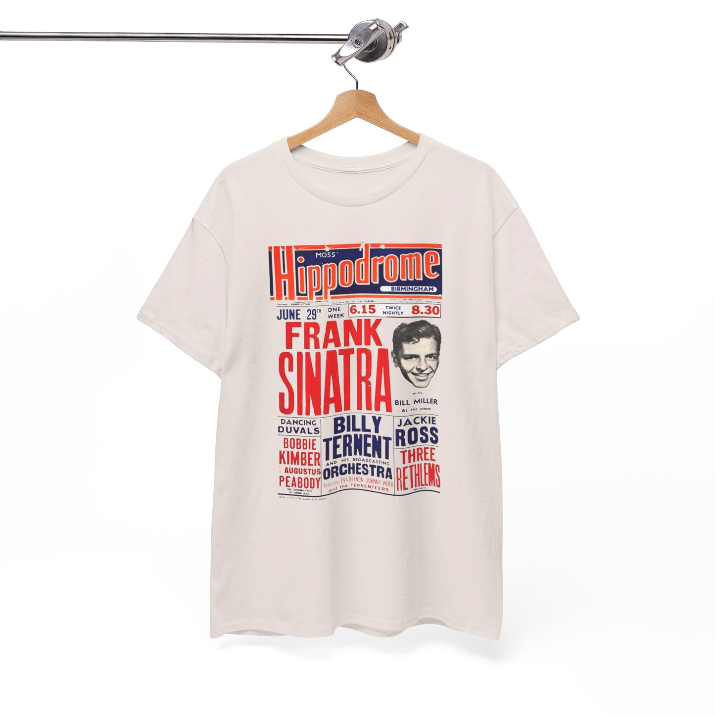 Concert Poster Tee #142: Frank Sinatra